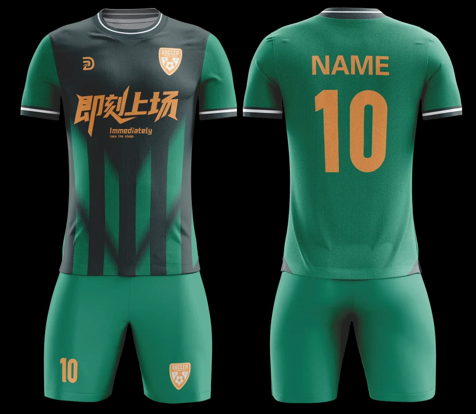 Custom soccer uniform design Z139JW