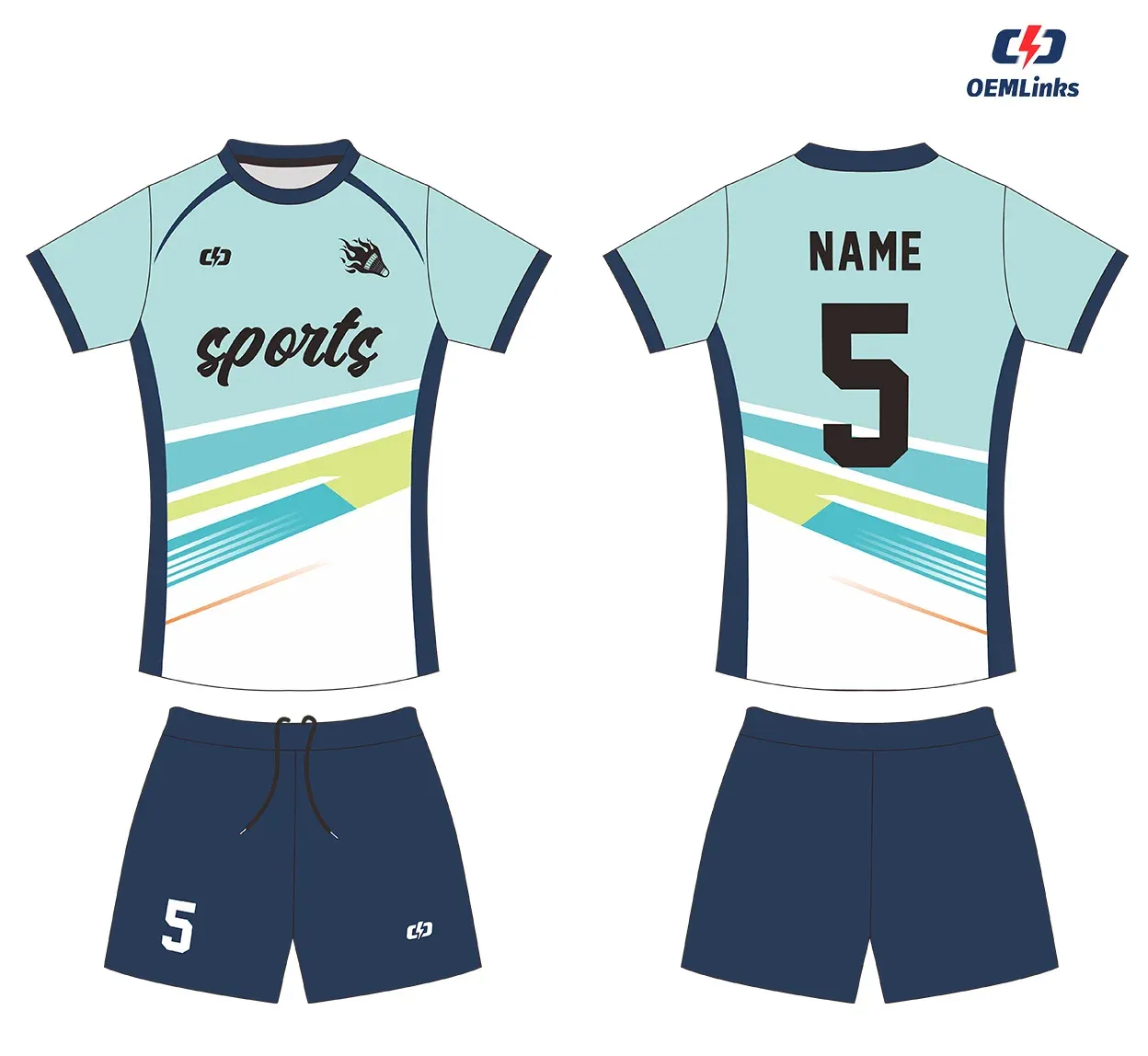 Custom volleyball uniform design UP25