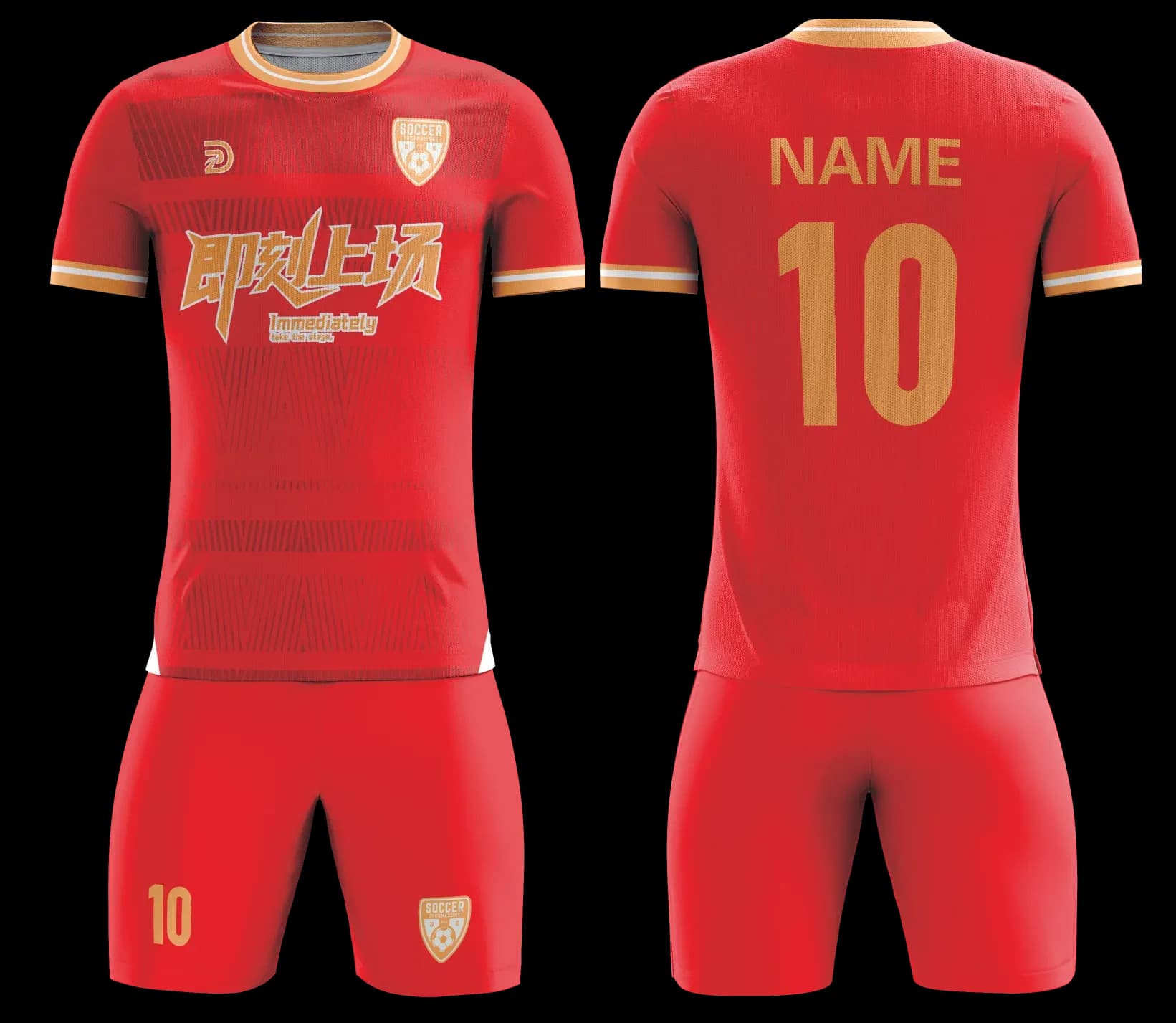 Custom soccer uniform design Z140JW
