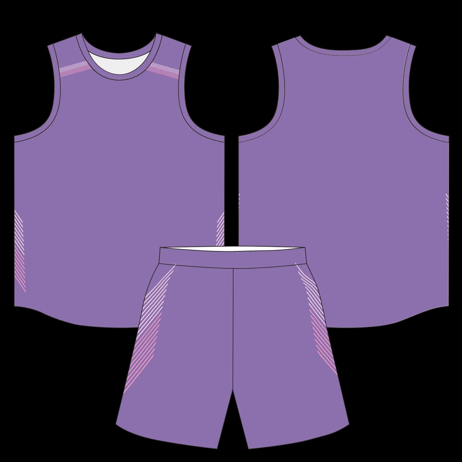 Custom basketball uniform design B22JW