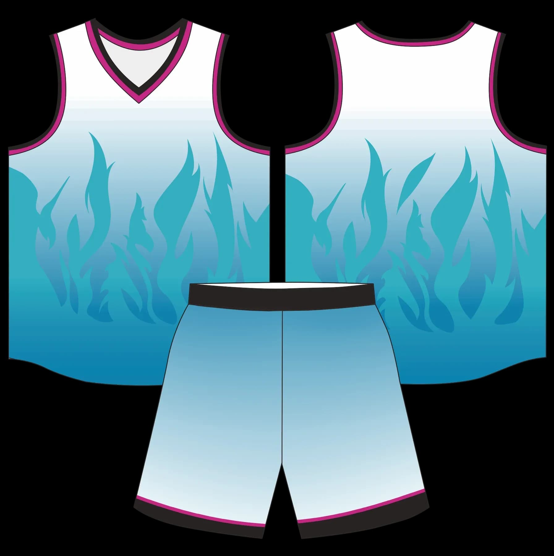 Custom basketball uniform design B91