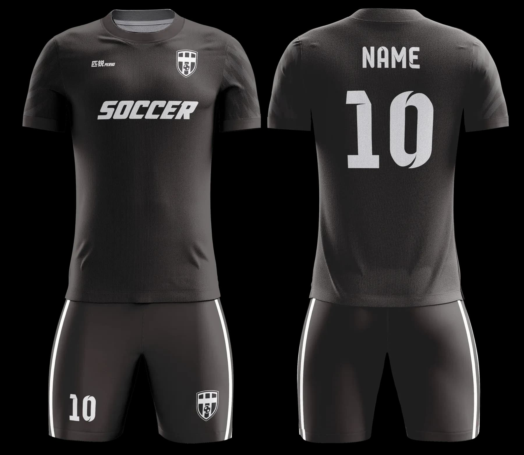 Custom soccer uniform design Z039JW