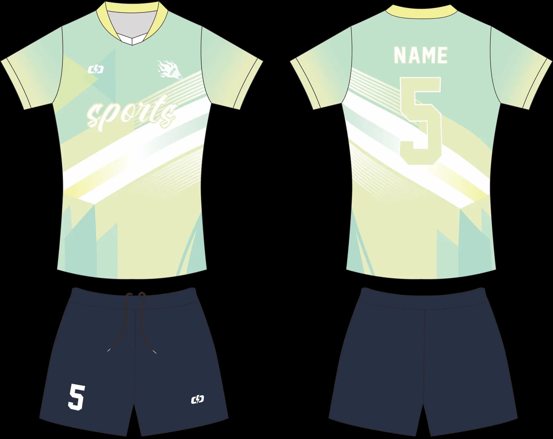 Custom volleyball uniform design UP26