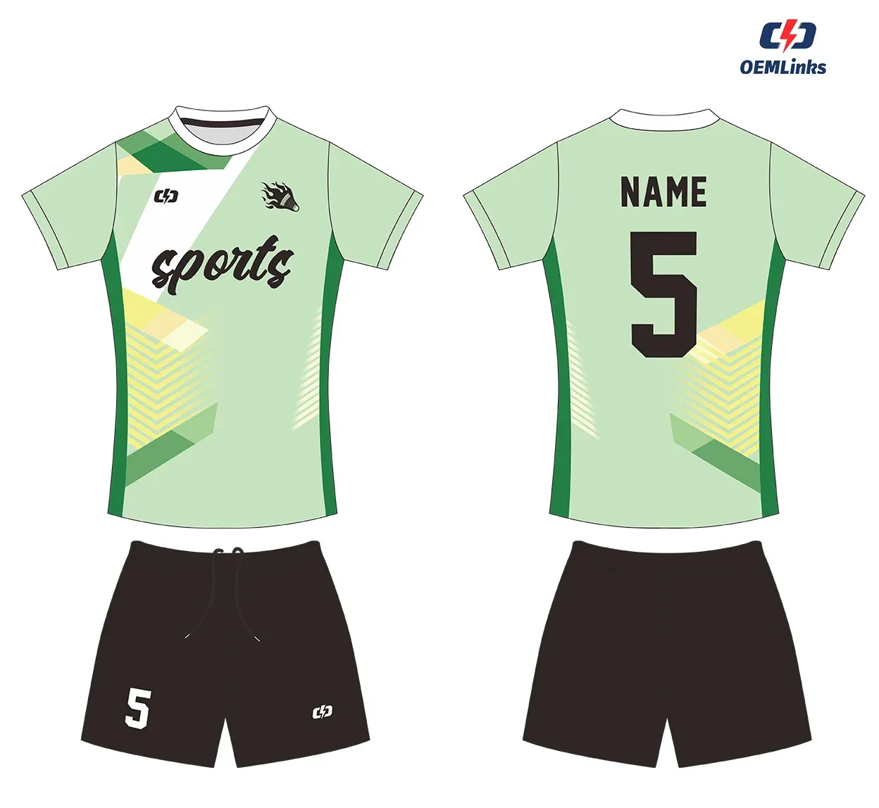 Custom volleyball uniform design UP60