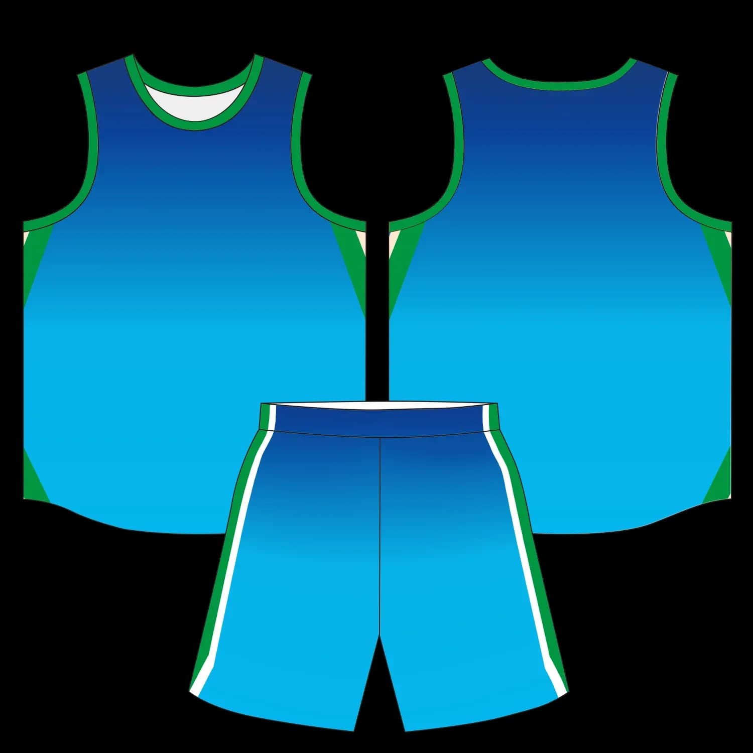 Custom basketball uniform design B16JW