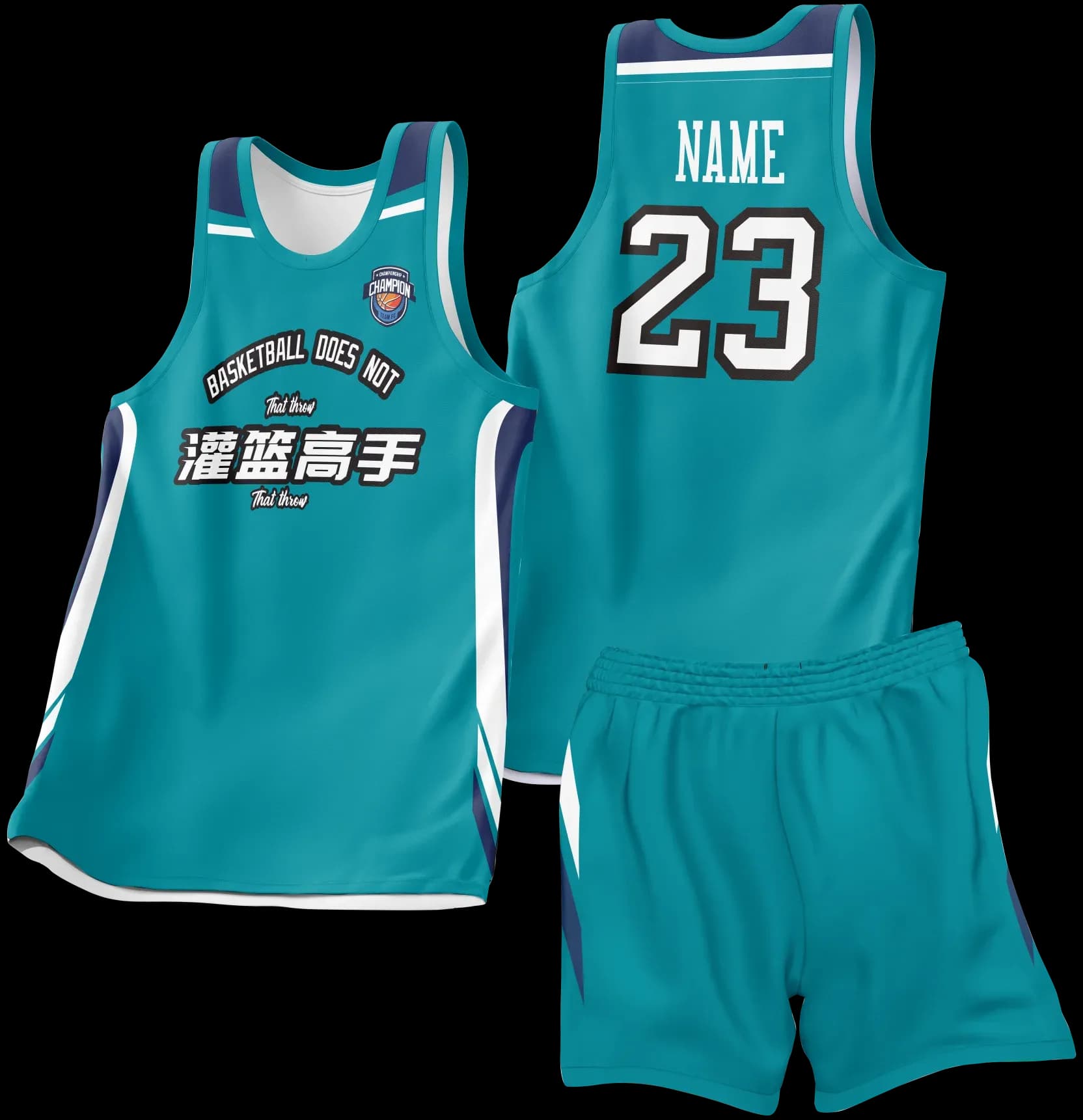 Custom basketball uniform design B29JW
