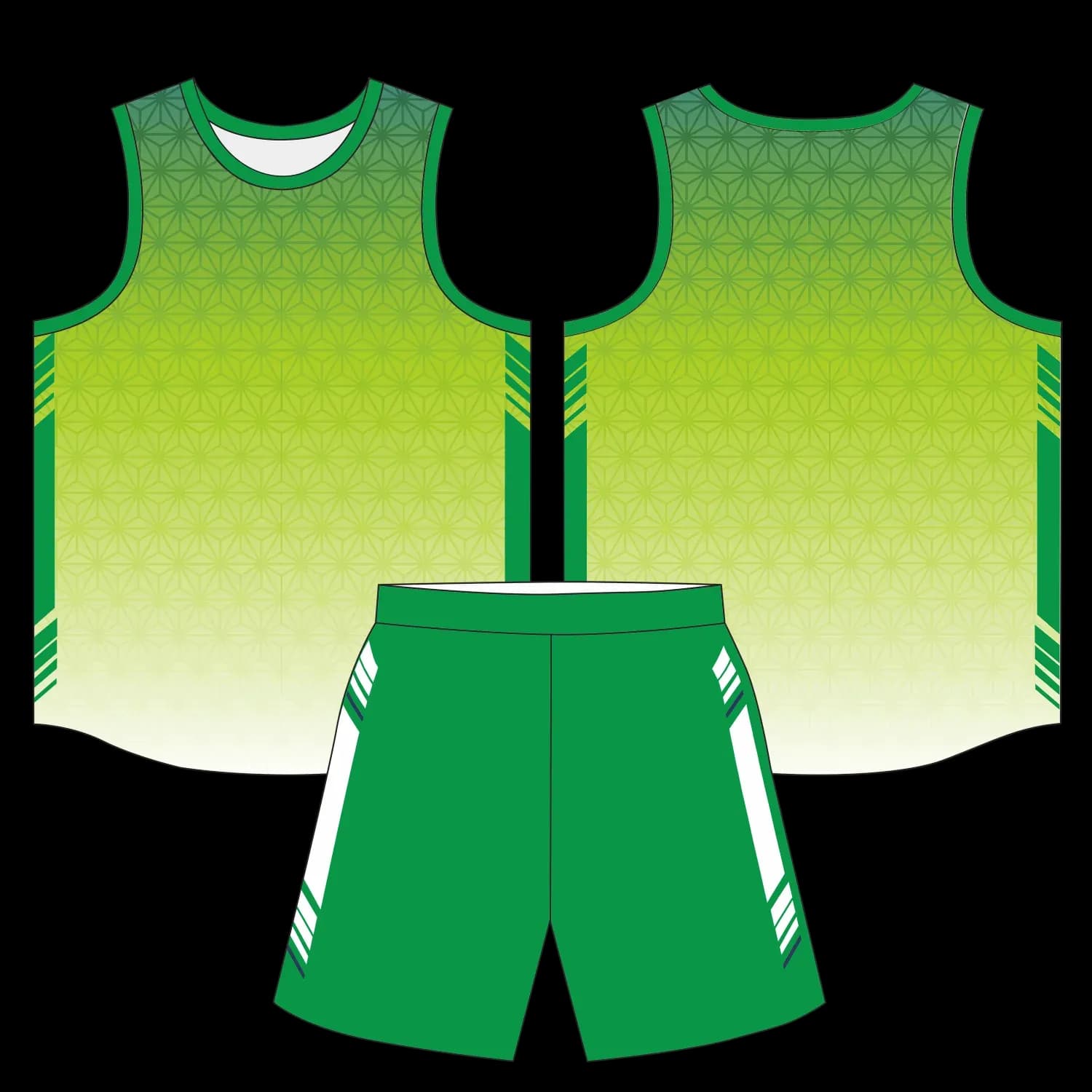Custom basketball uniform design B34