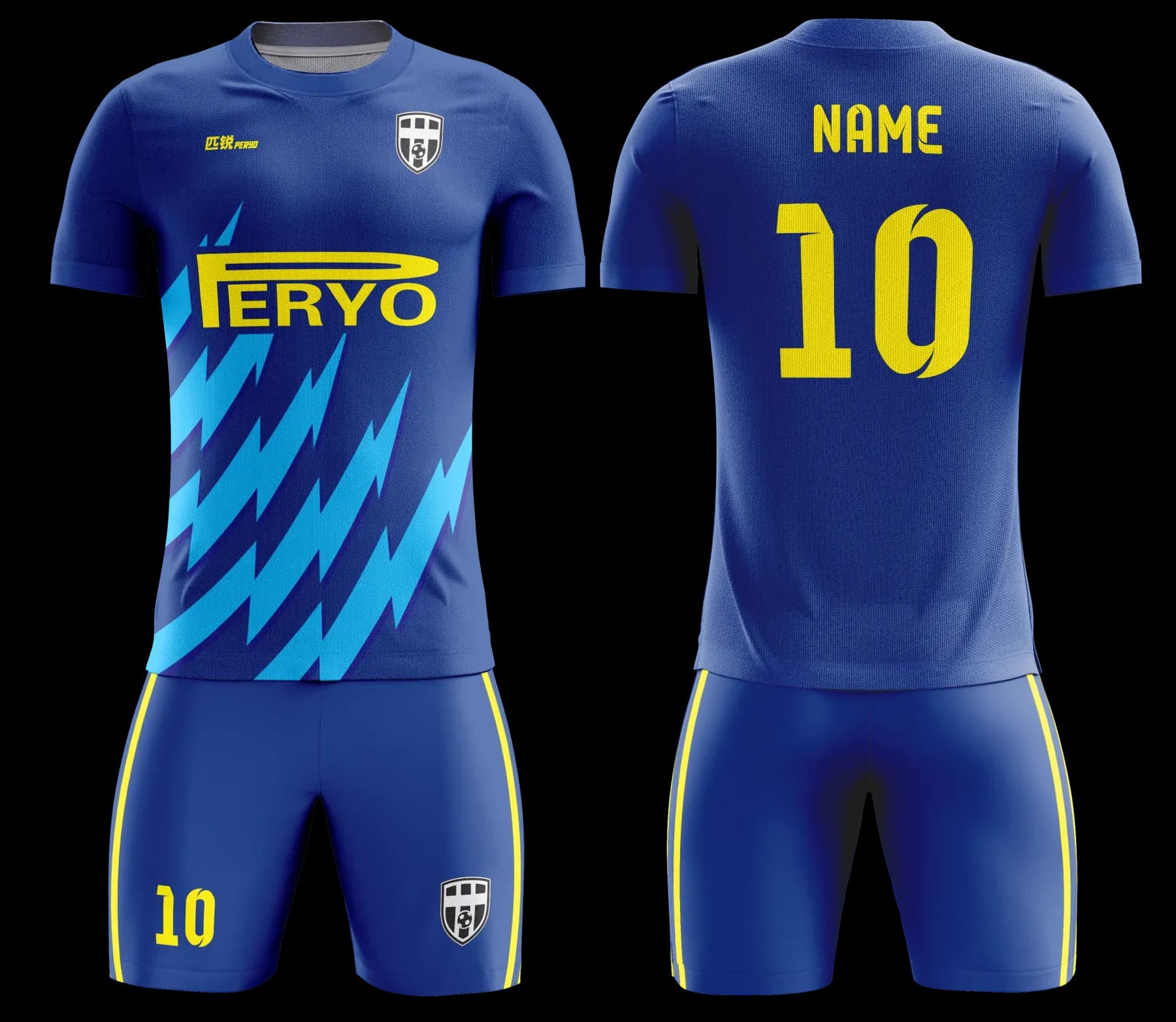 Custom soccer uniform design Z036JW