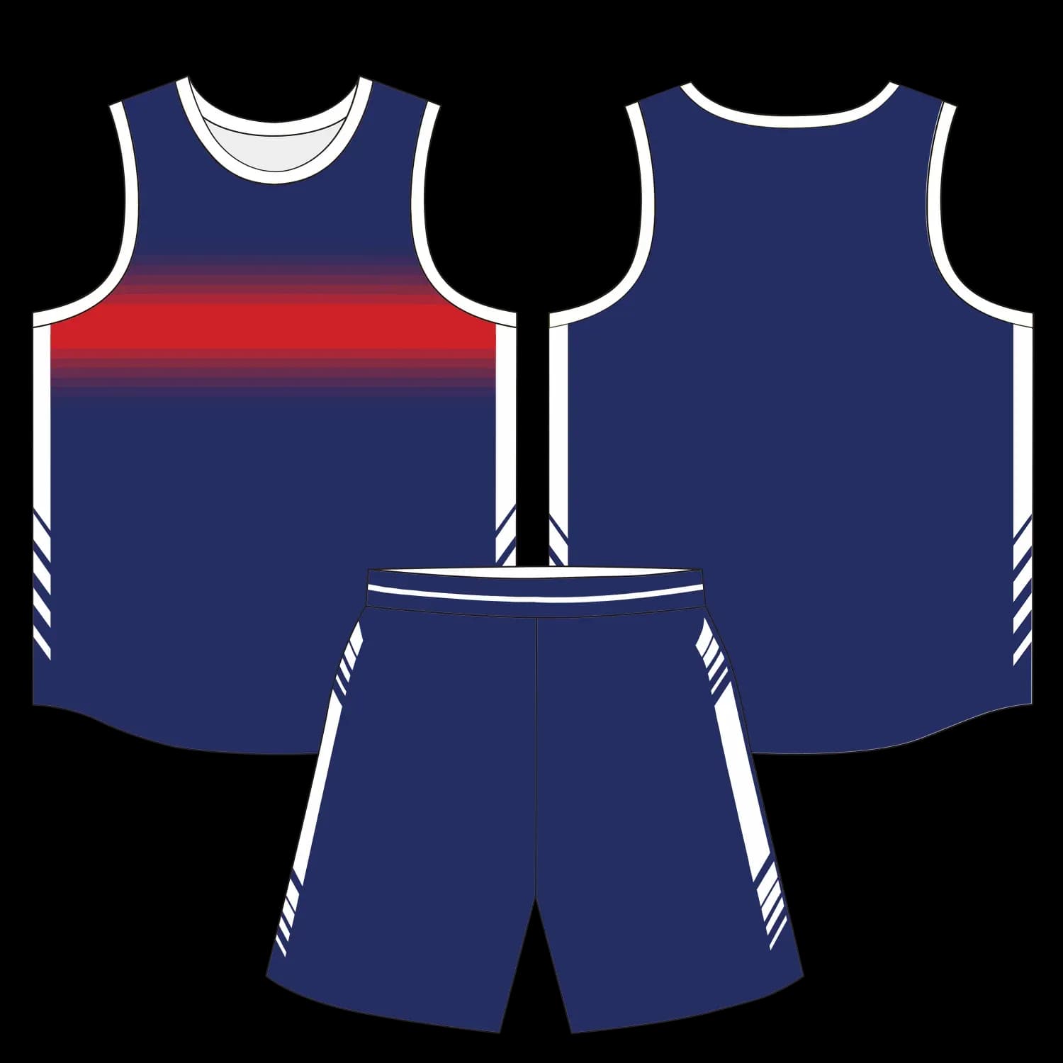 Custom basketball uniform design B36