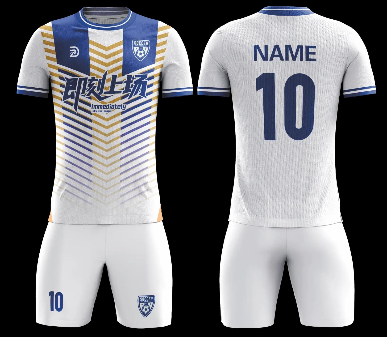 Custom soccer uniform design Z142JW