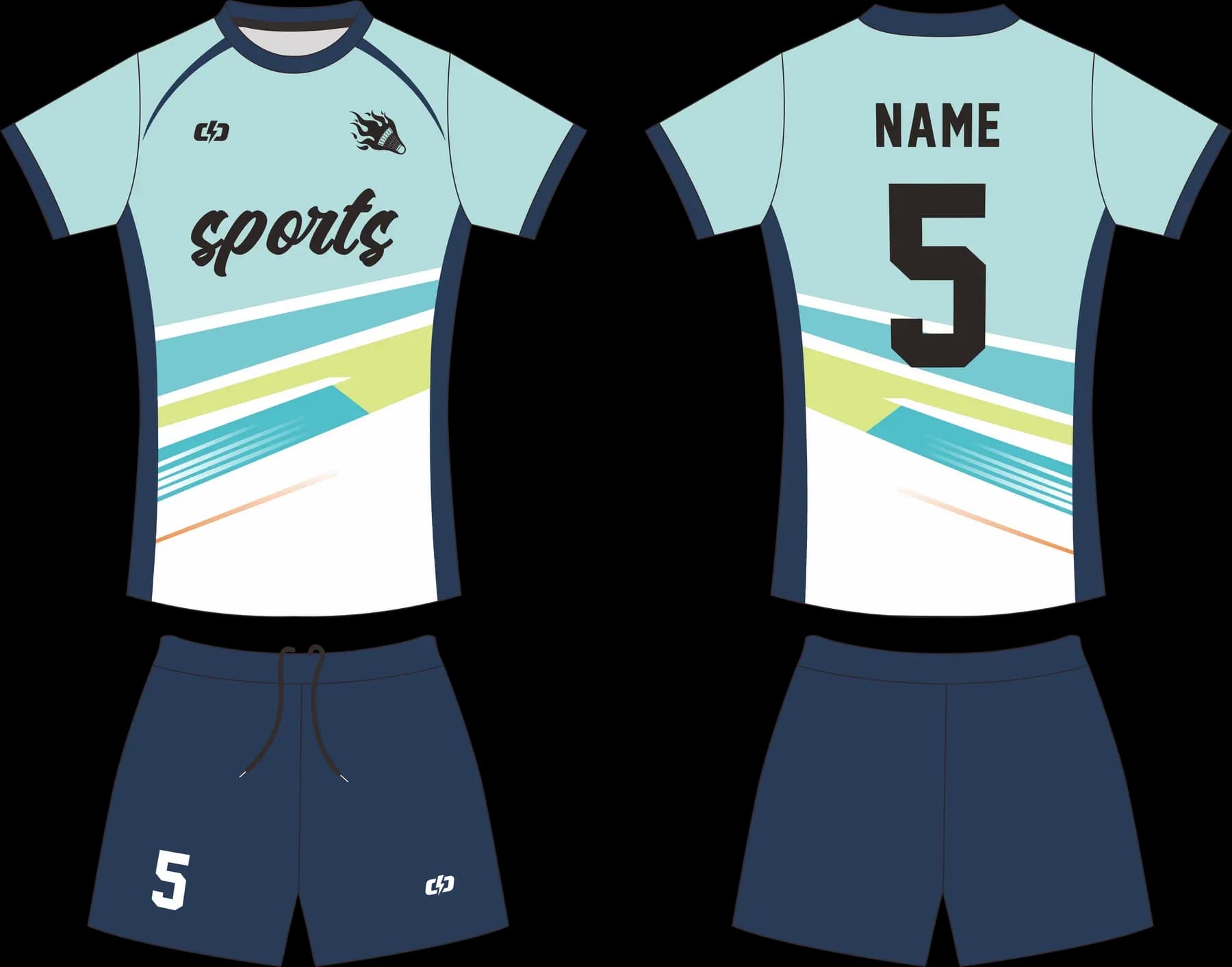 Custom volleyball uniform design UP25