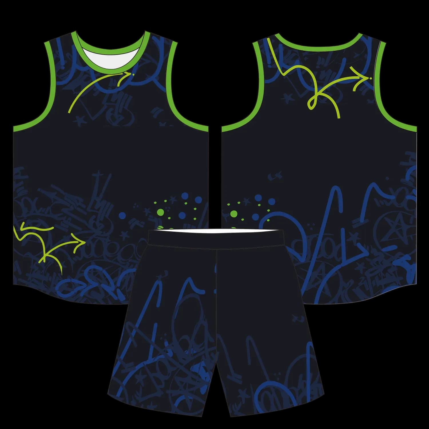 Custom basketball uniform design B81