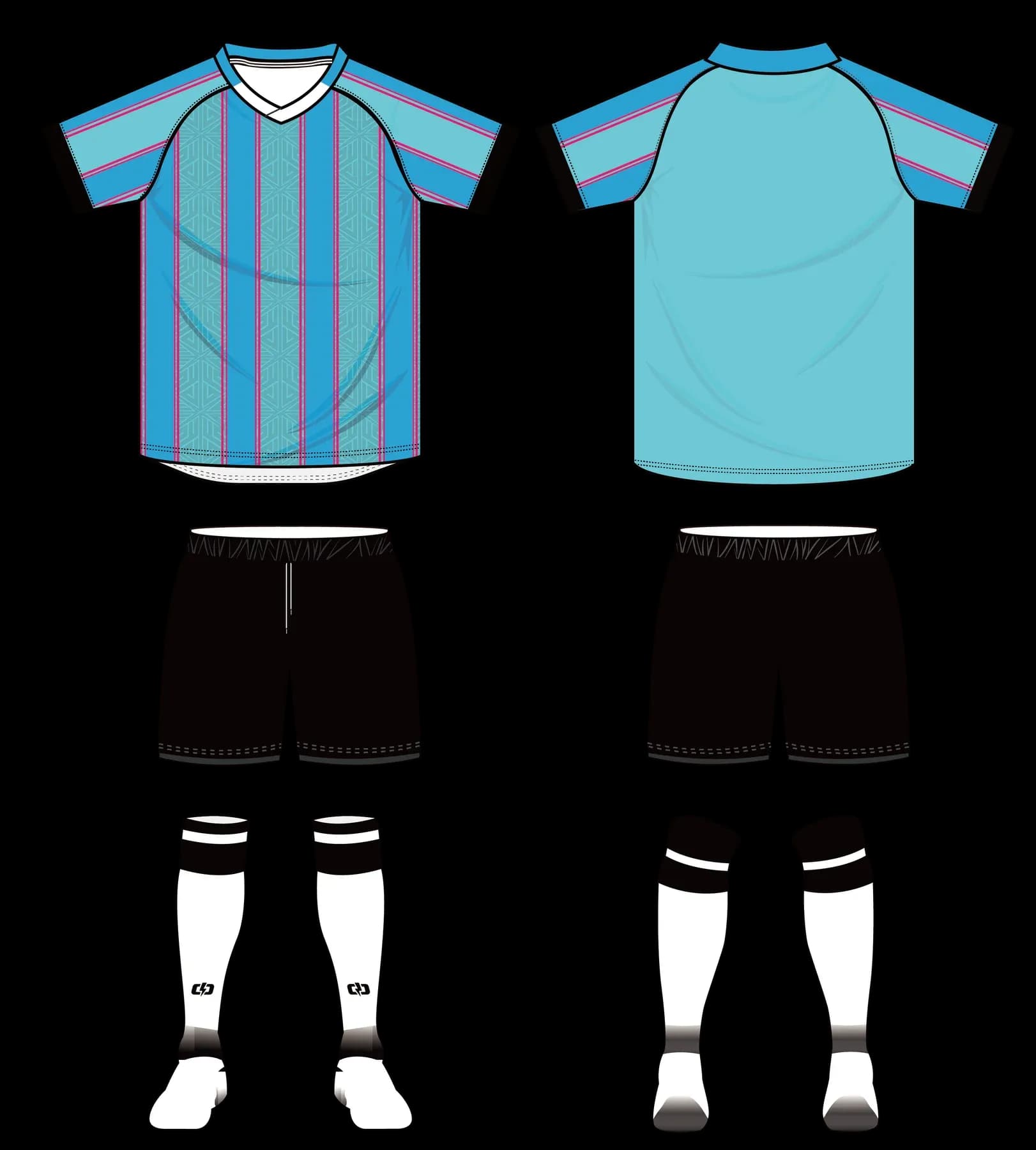 Custom soccer uniform design ZQF2024808