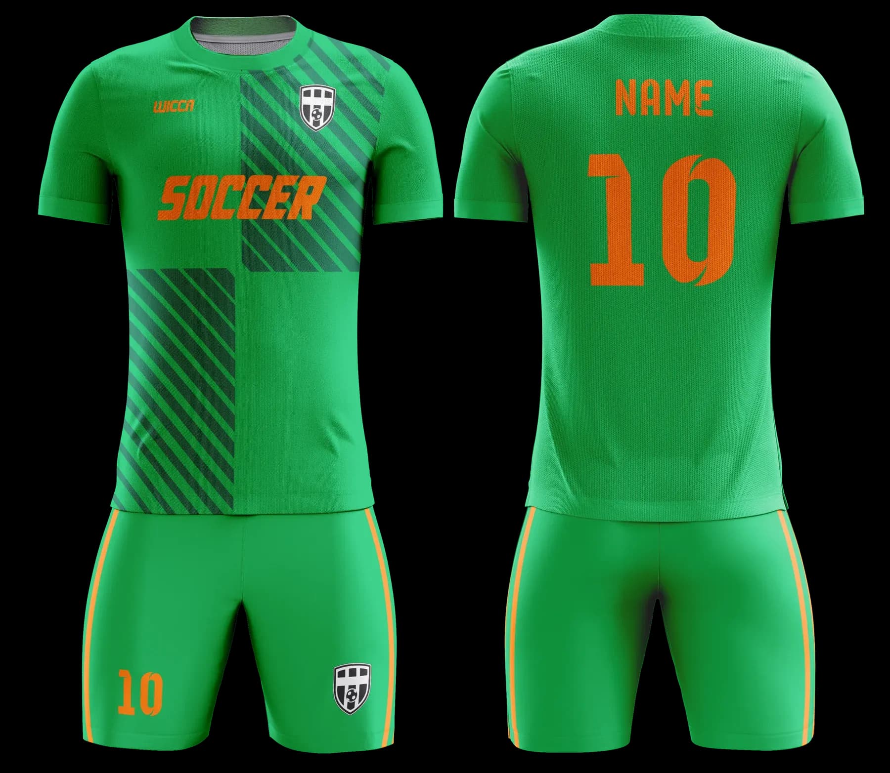 Custom soccer uniform design Z030JW
