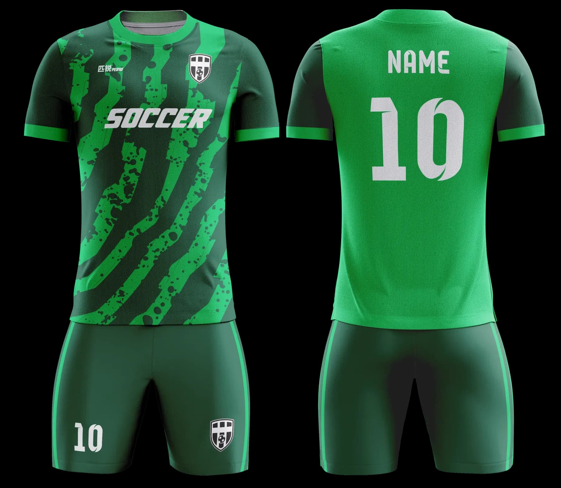 Custom soccer uniform design Z040
