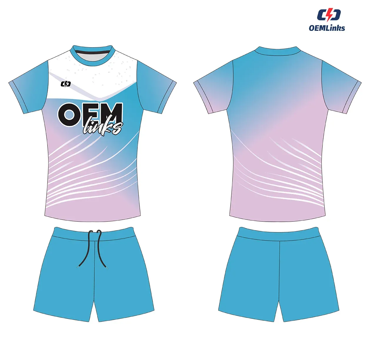 Custom volleyball uniform design UP57