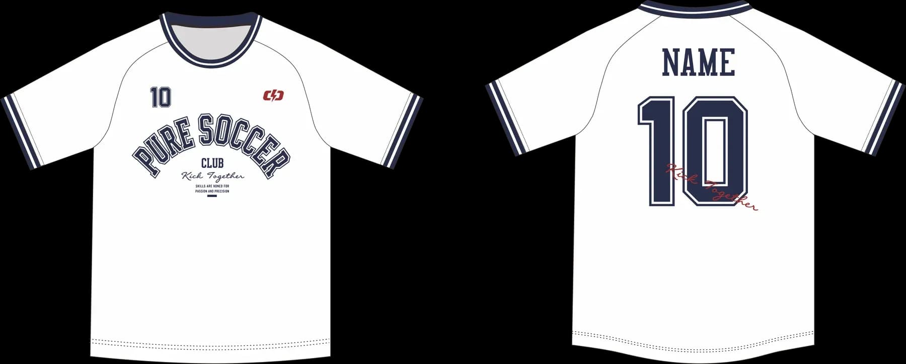 Custom soccer uniform design FG03