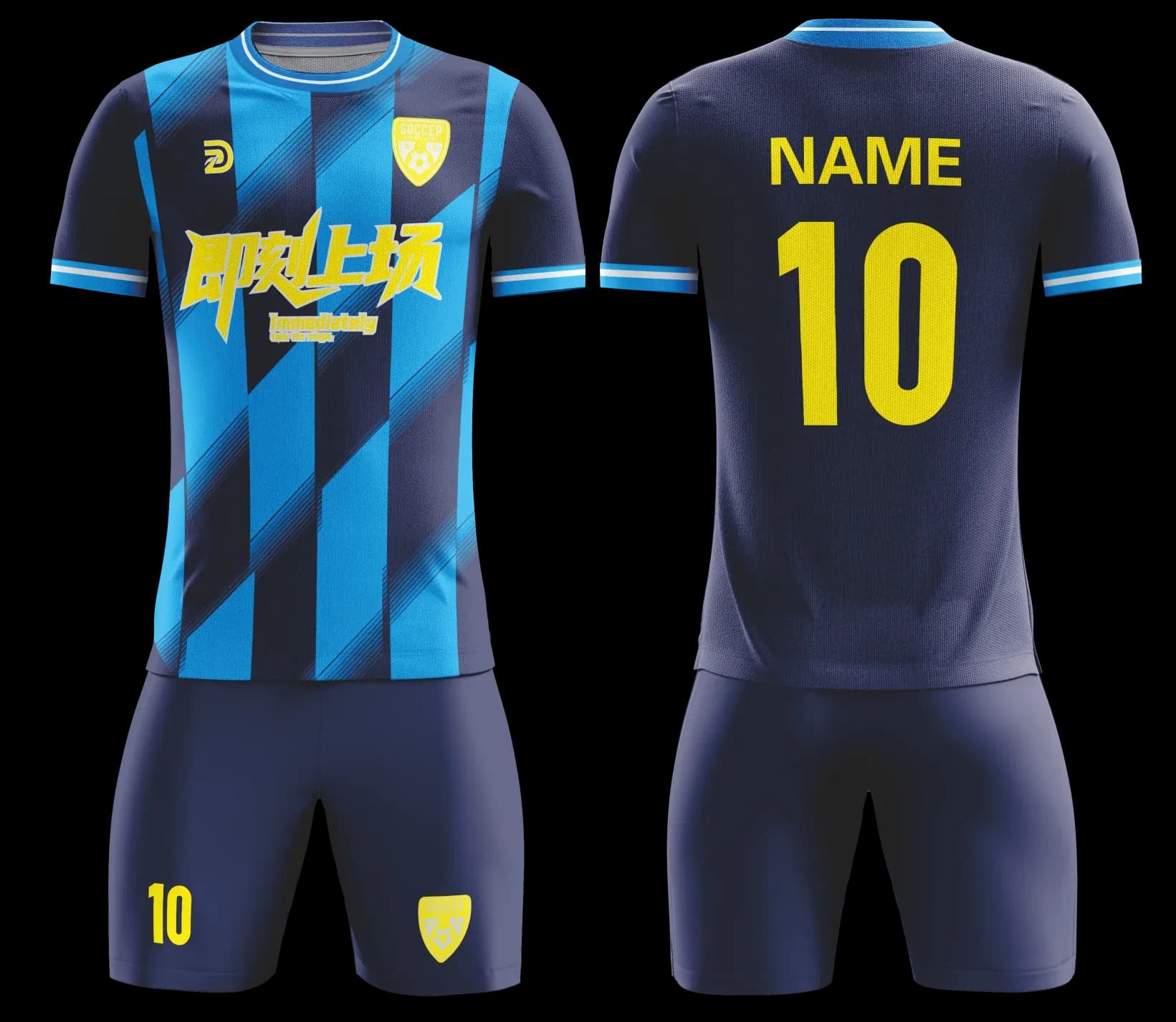 Custom soccer uniform design Z137JW