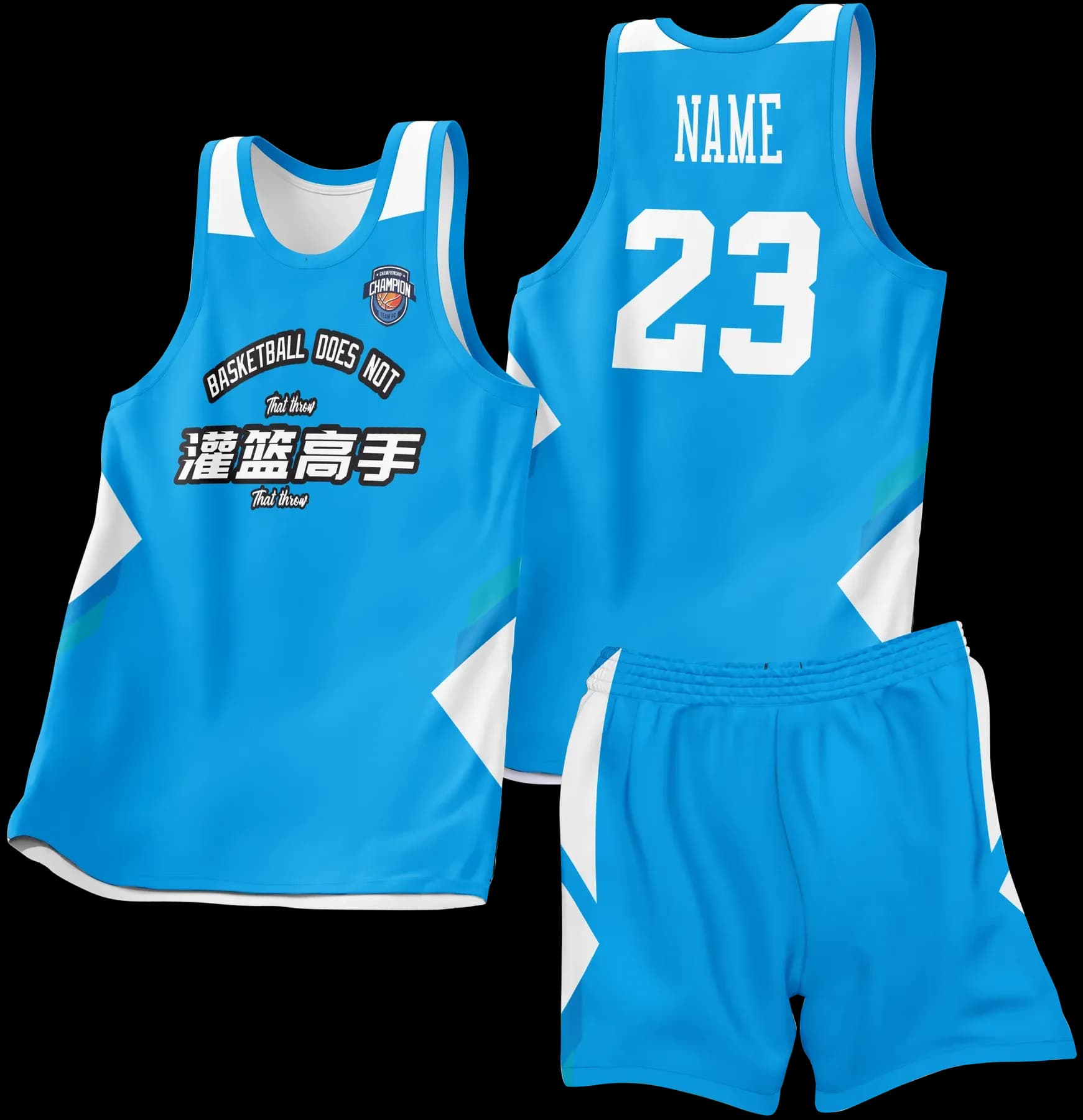 Custom basketball uniform design B26JW