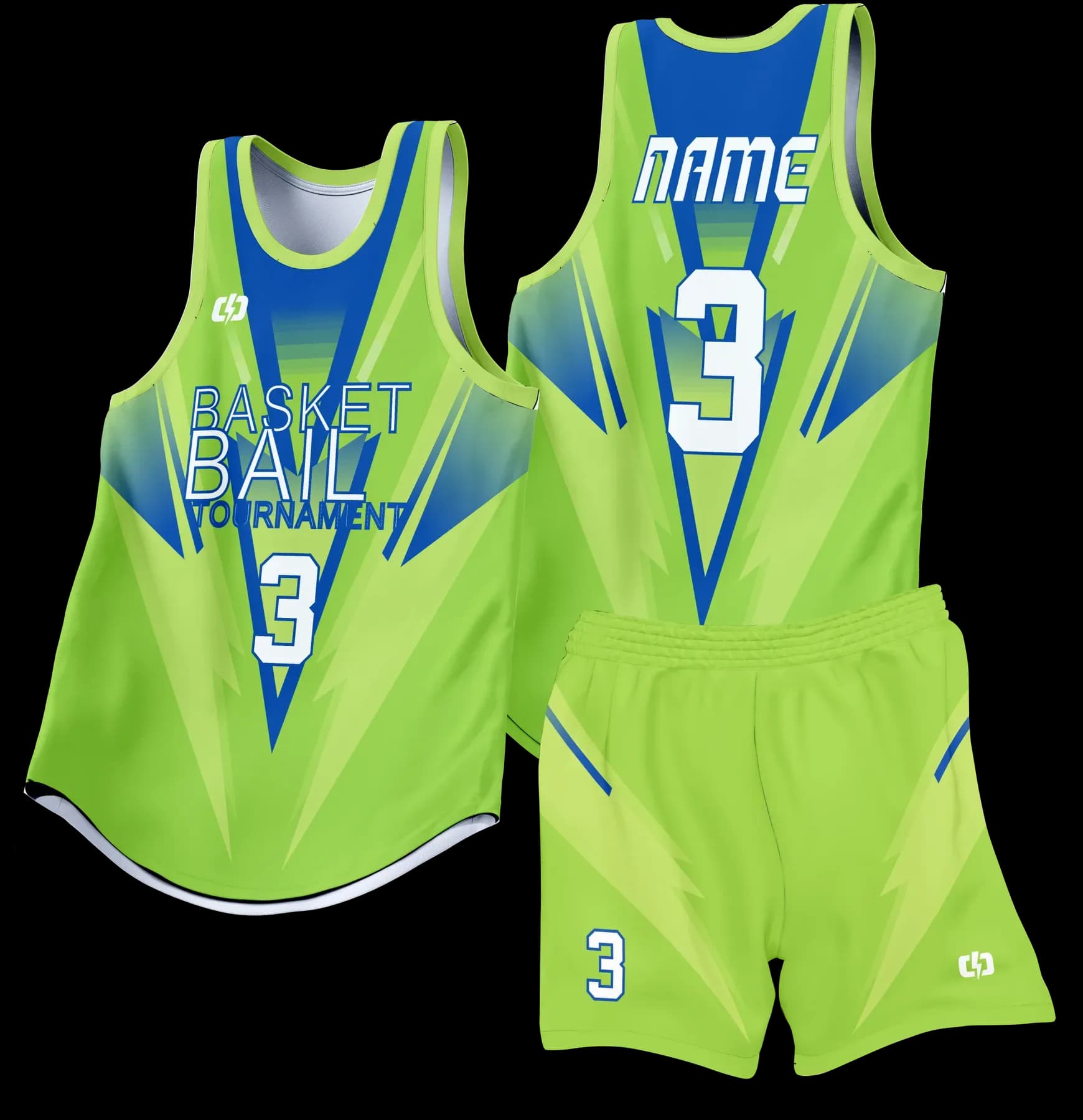 Custom basketball uniform design B61