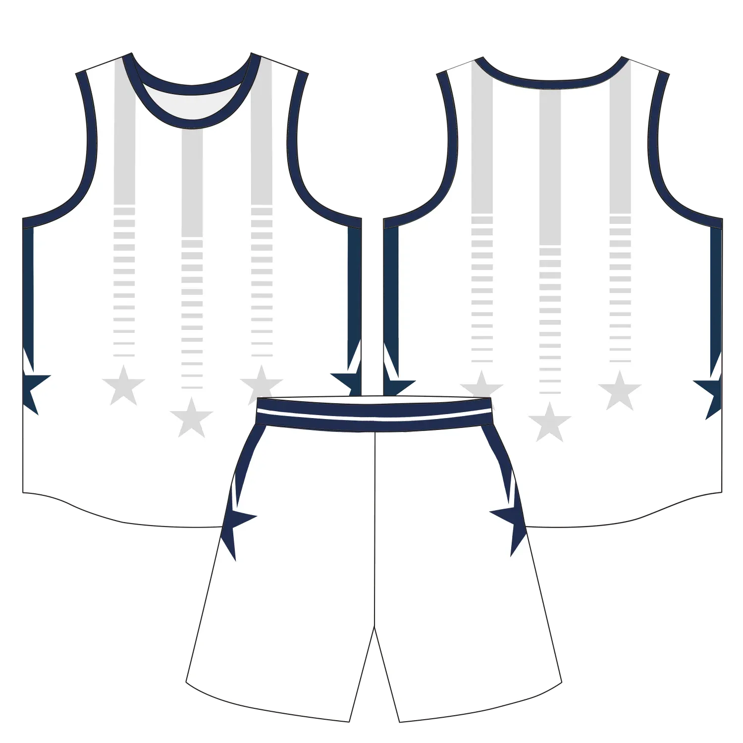 Custom basketball uniform design B38
