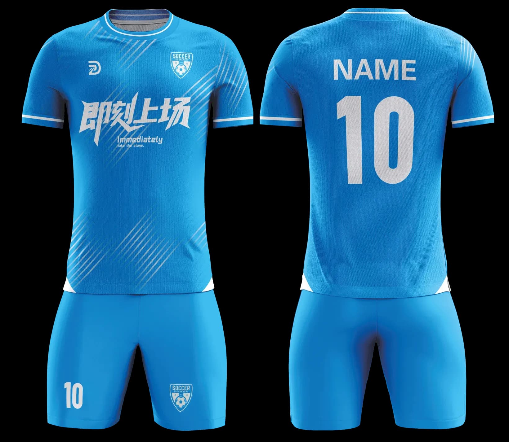 Custom soccer uniform design Z130JW