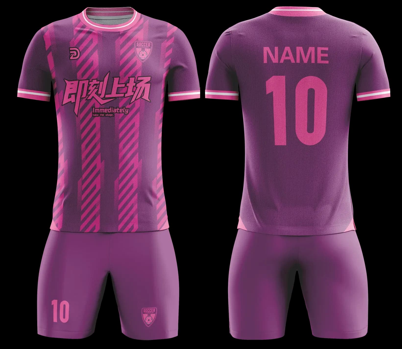 Custom soccer uniform design Z135JW