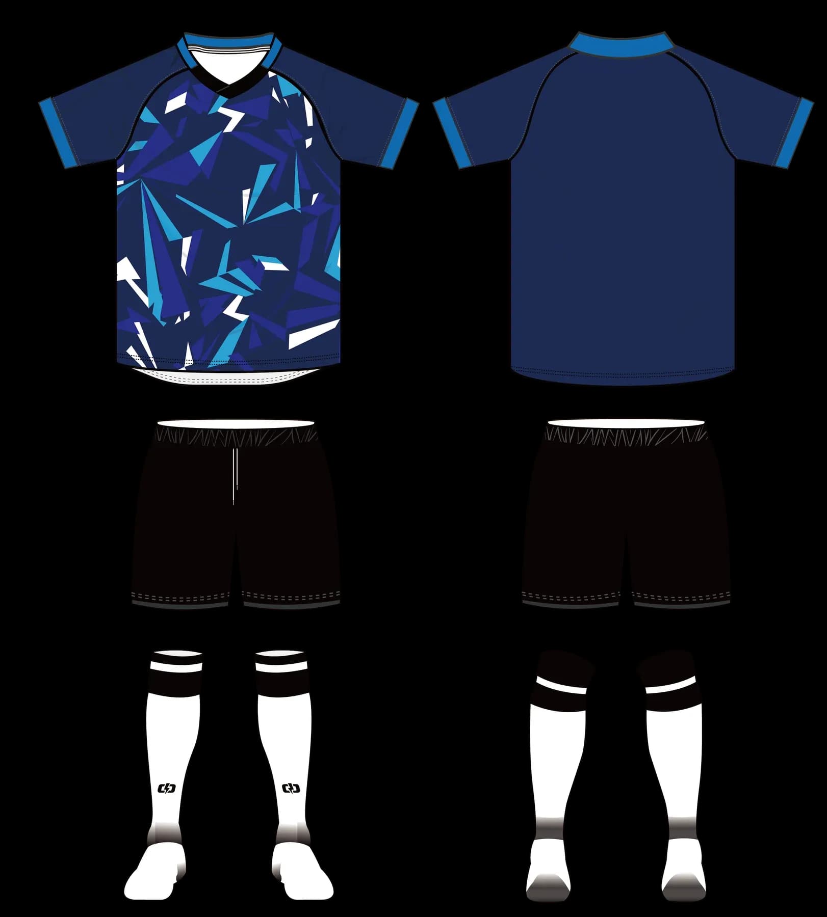 Custom soccer uniform design ZQF2024810