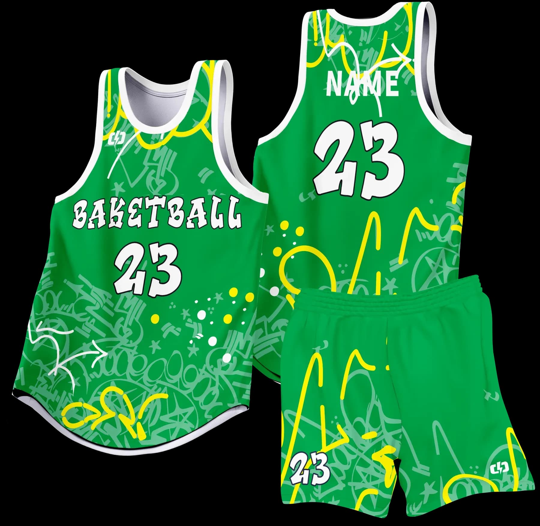 Custom basketball uniform design B81