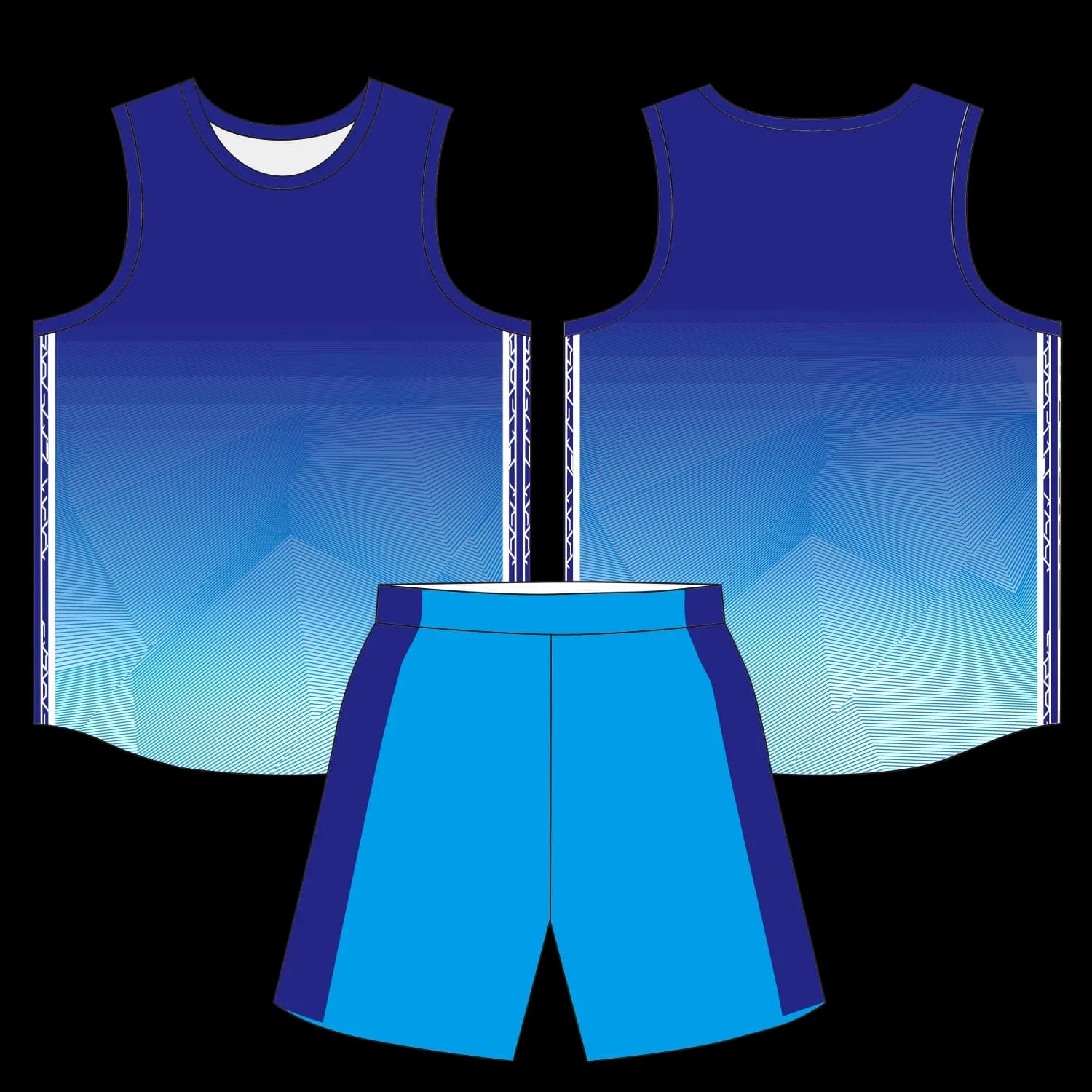 Custom basketball uniform design B21JW