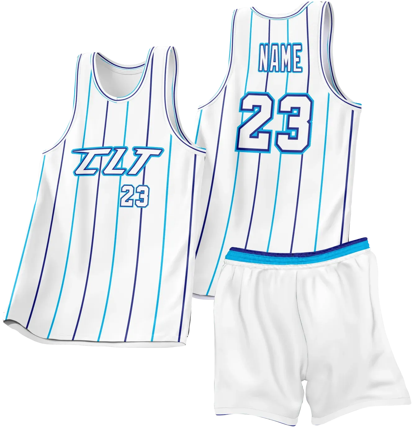 Custom basketball uniform design B12JW