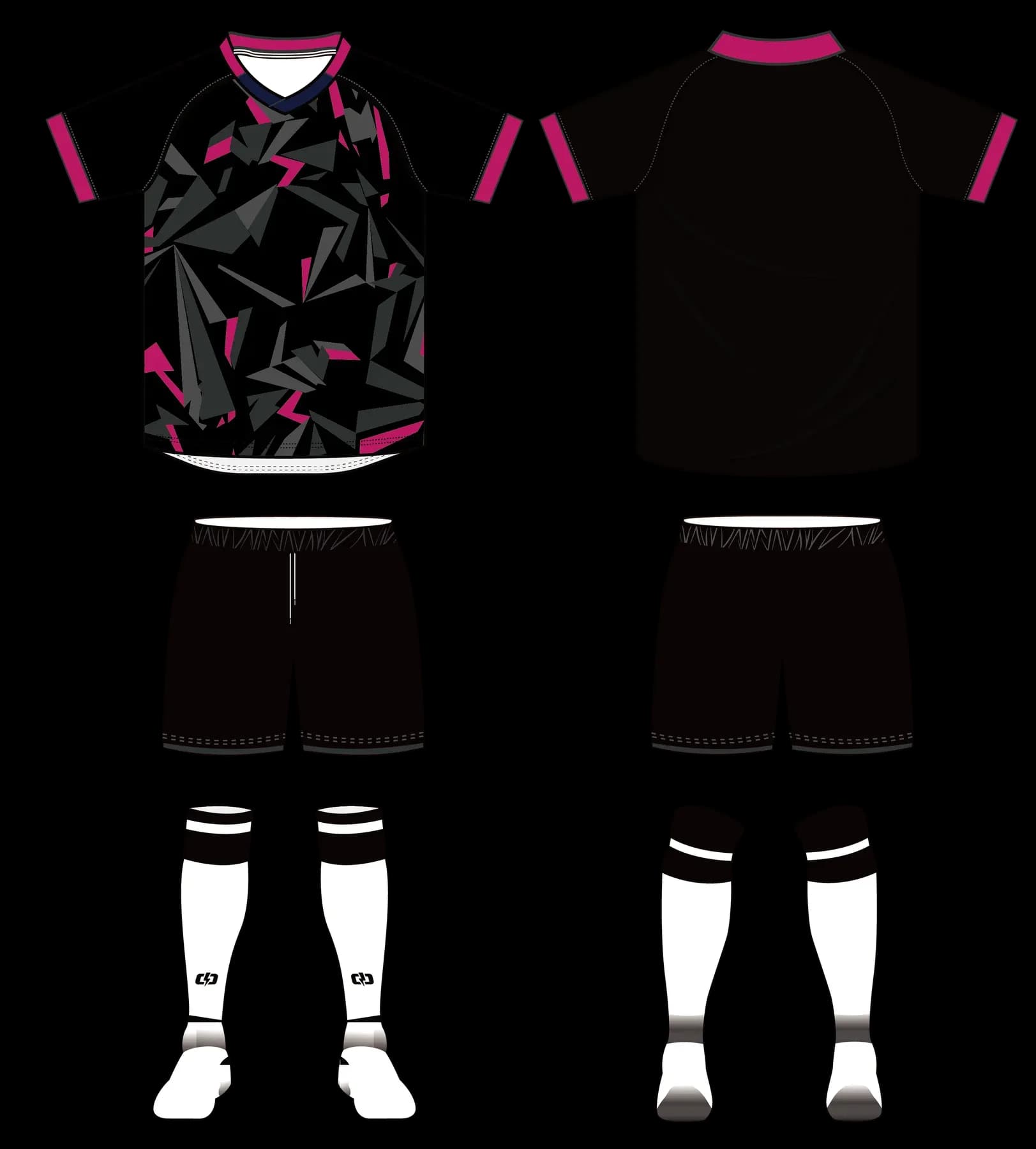 Custom soccer uniform design ZQF2024810