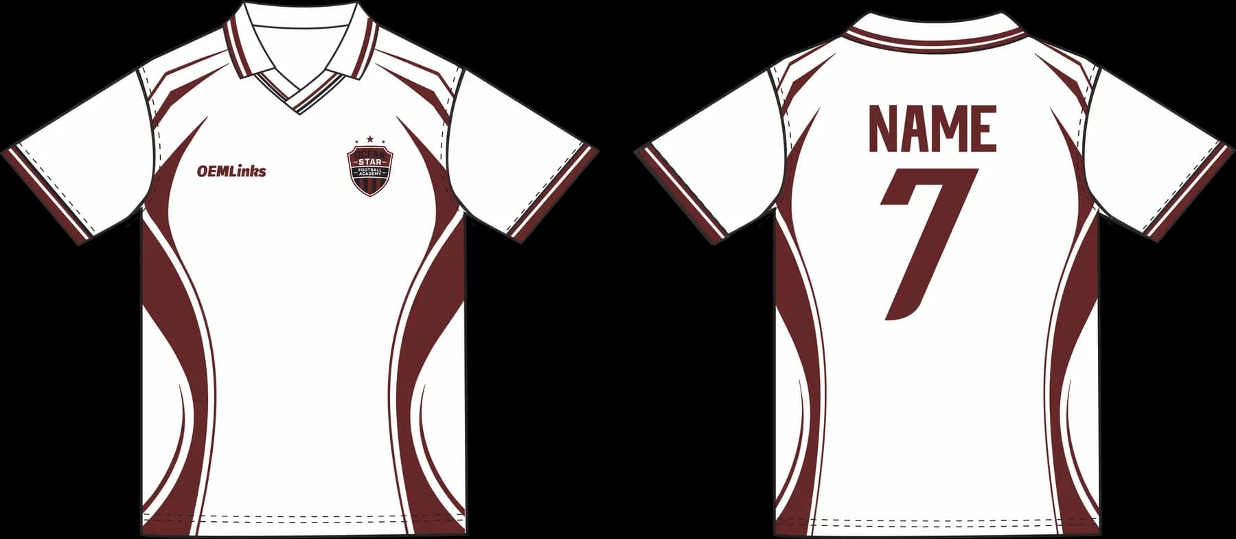 Custom soccer uniform design FG36