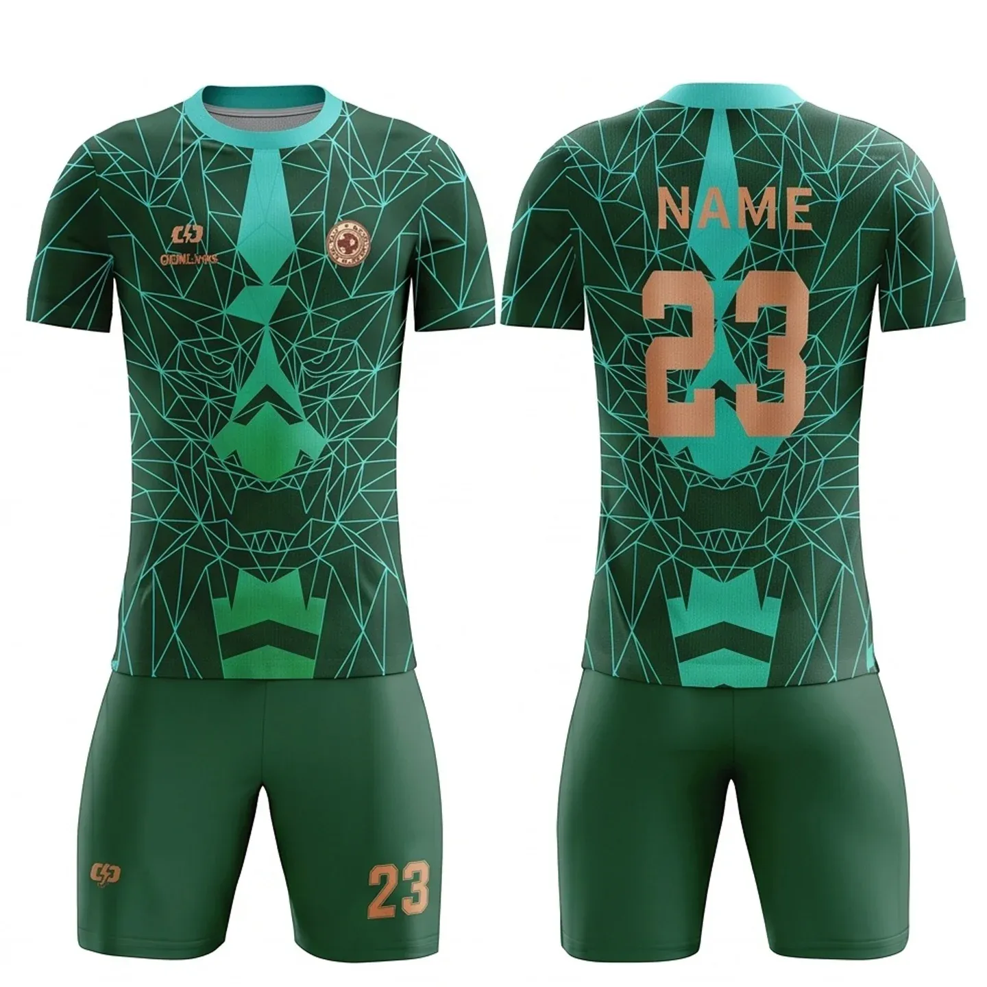Custom soccer uniform design Z174YT