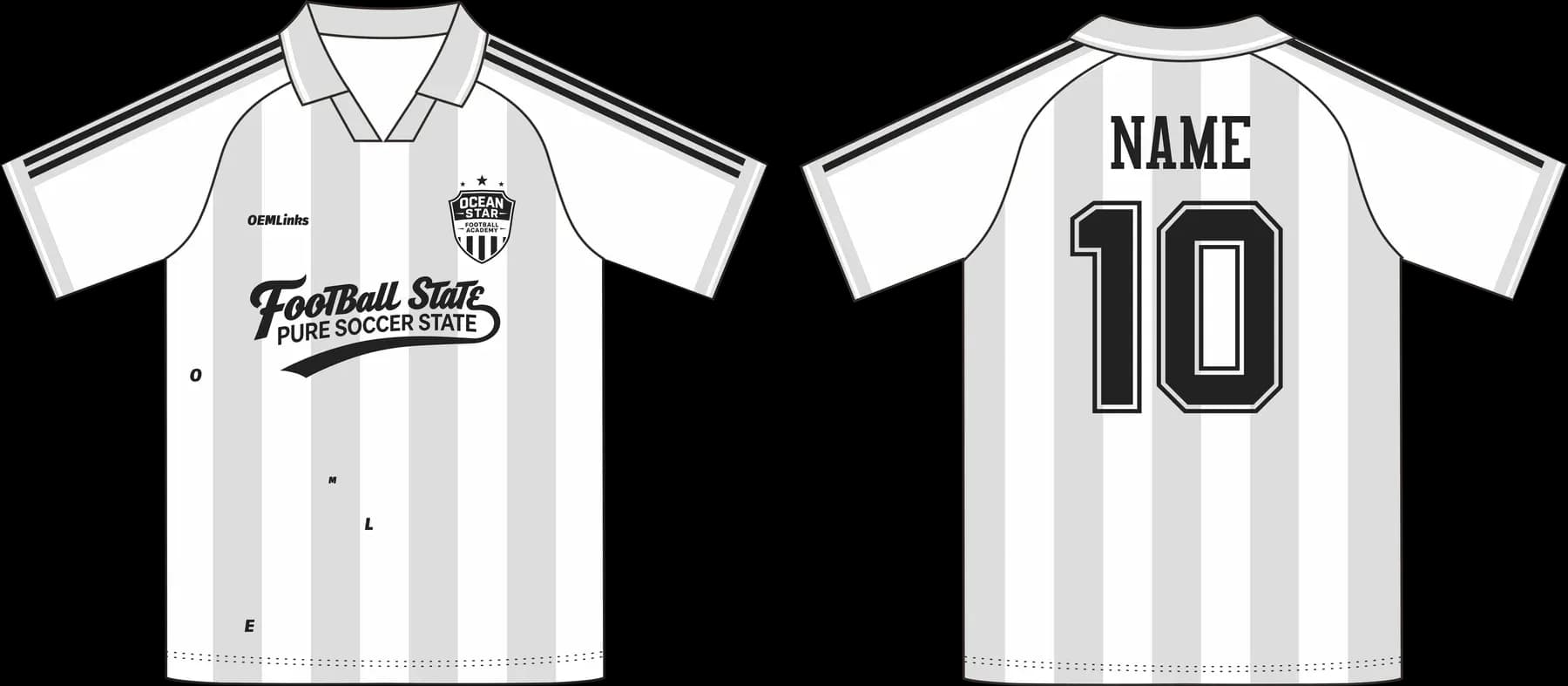 Custom soccer uniform design FG39