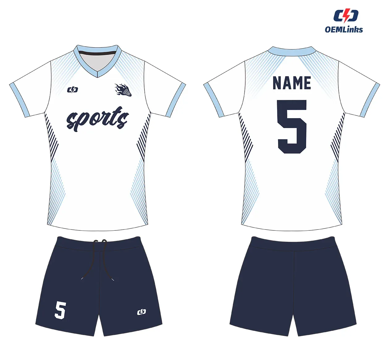 Custom volleyball uniform design UP49