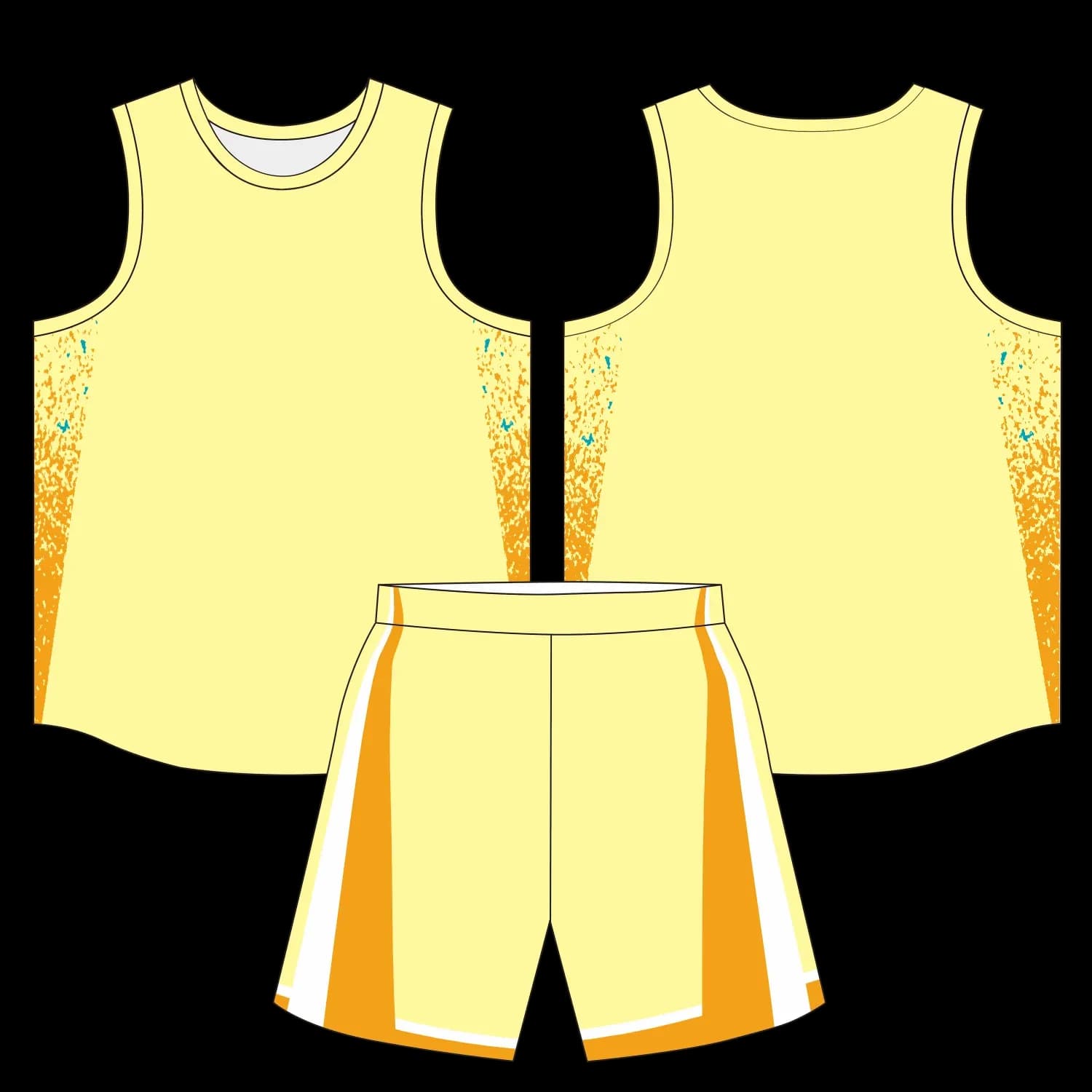 Custom basketball uniform design B14JW