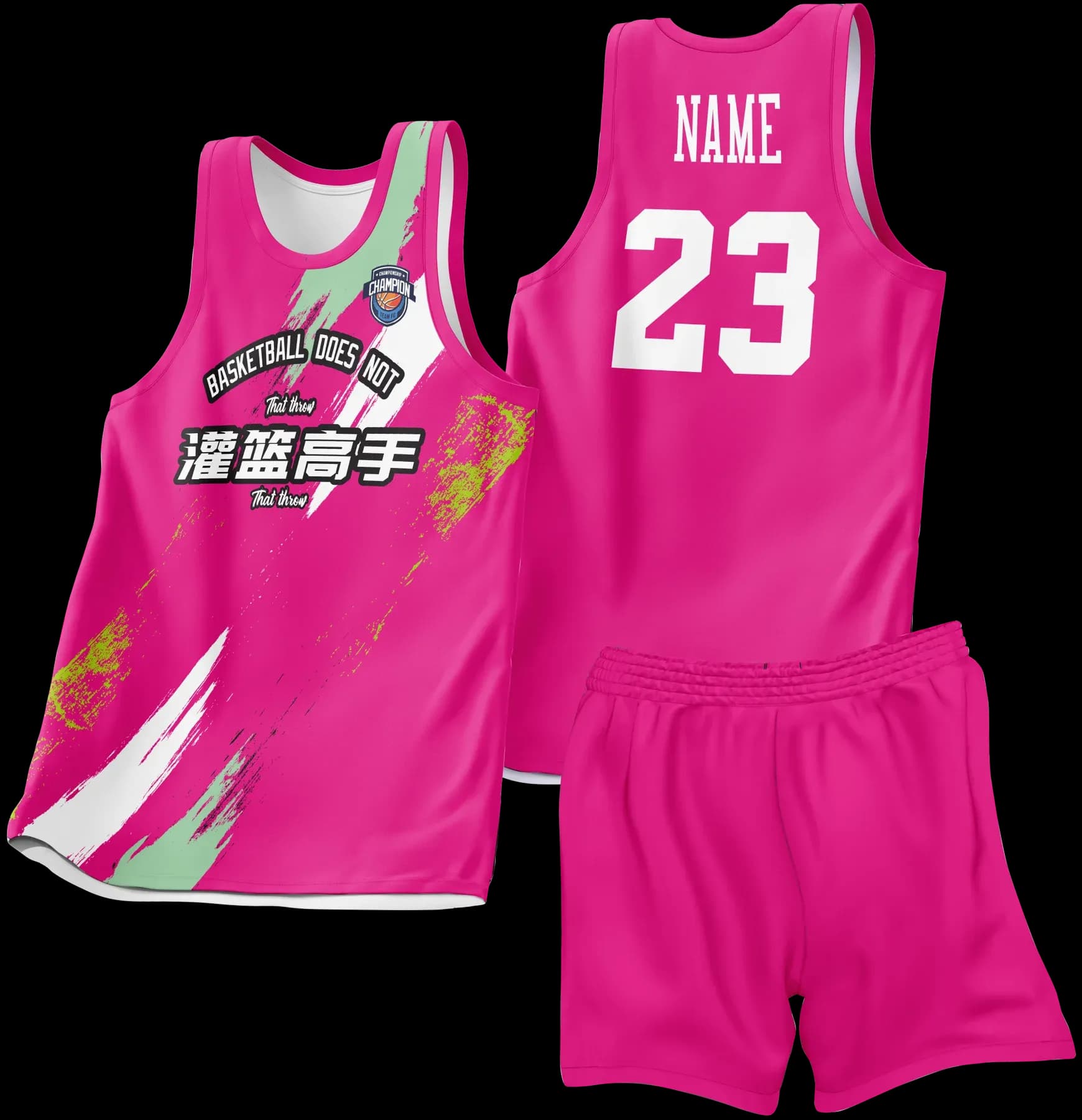 Custom basketball uniform design B25JW