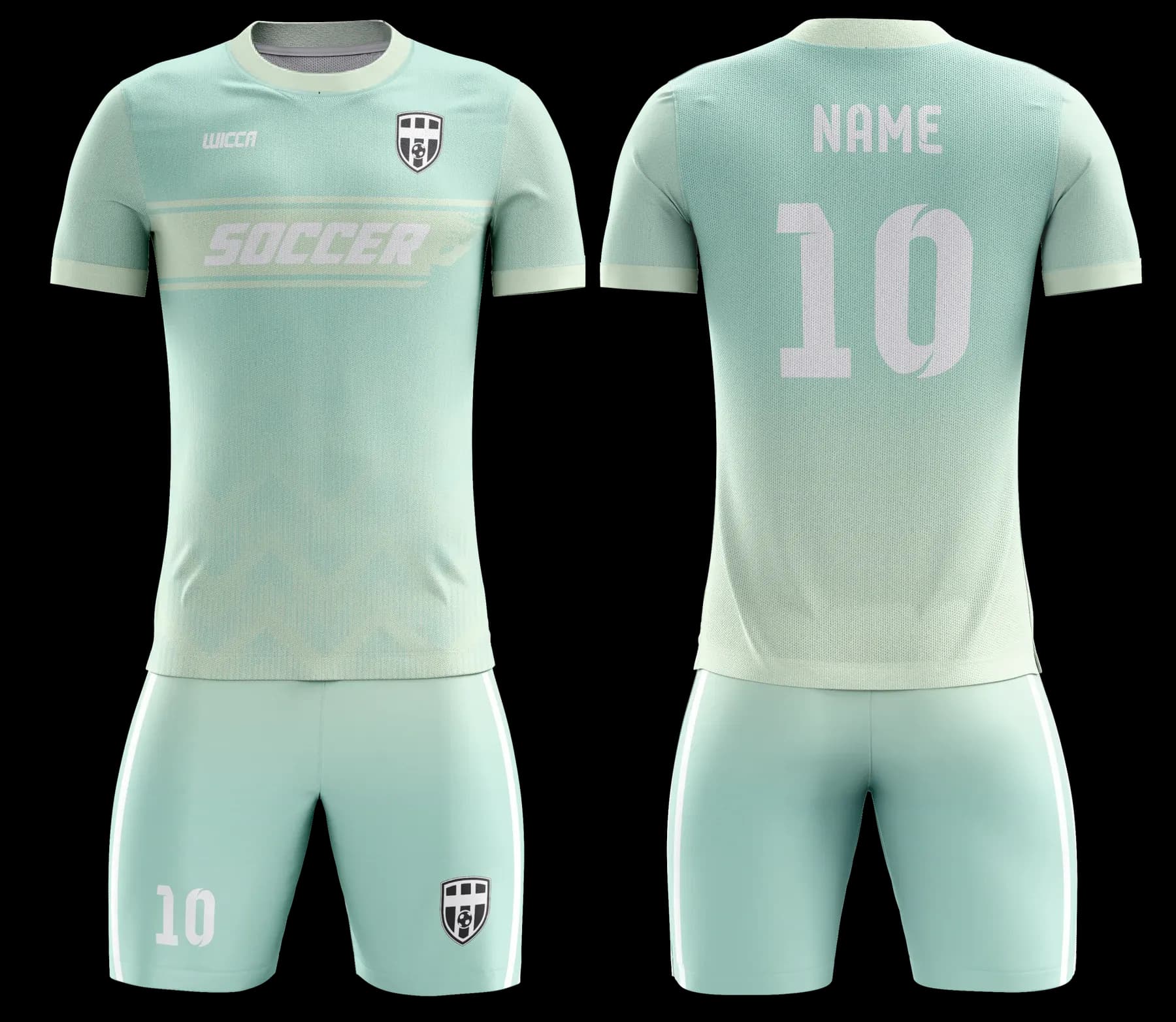 Custom soccer uniform design Z033JW