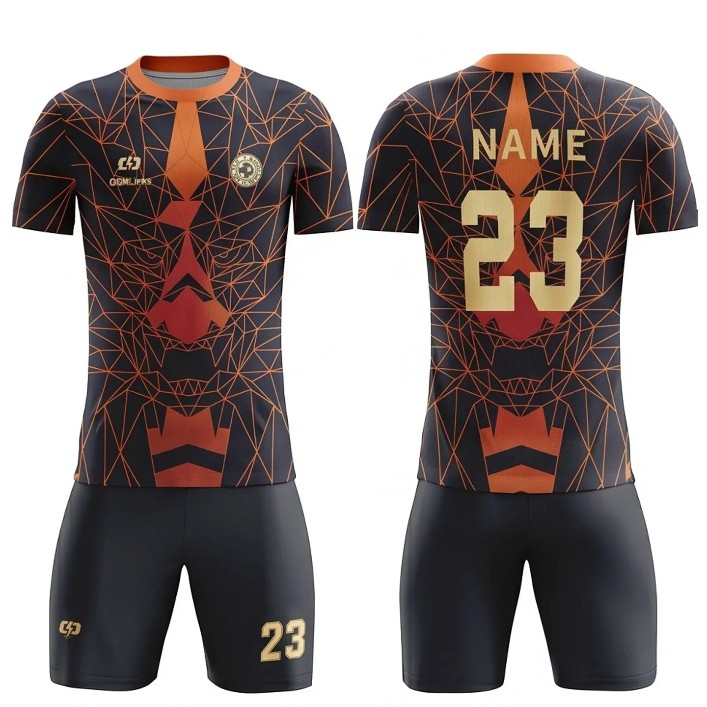 Custom soccer uniform design Z174YT