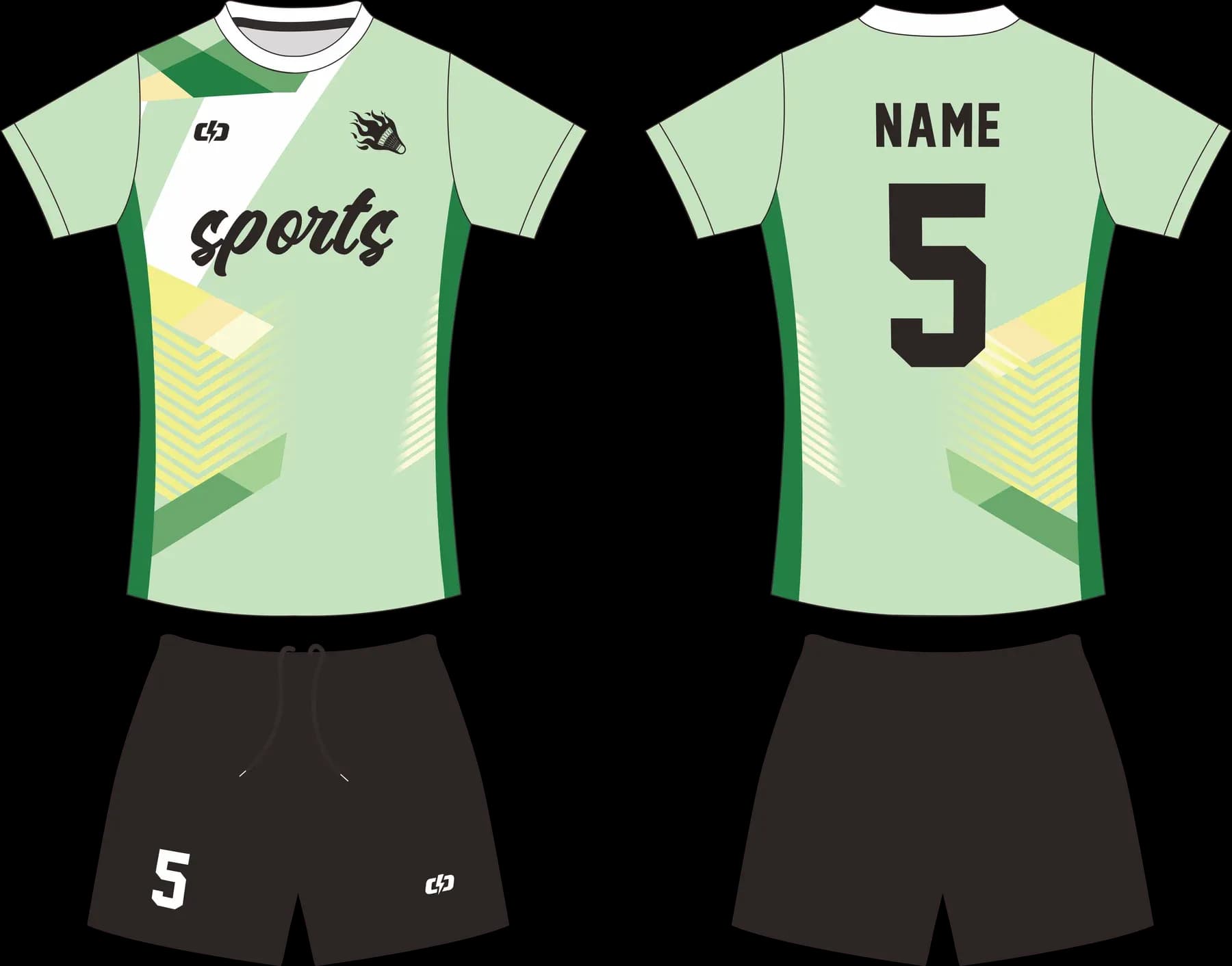 Custom volleyball uniform design UP60