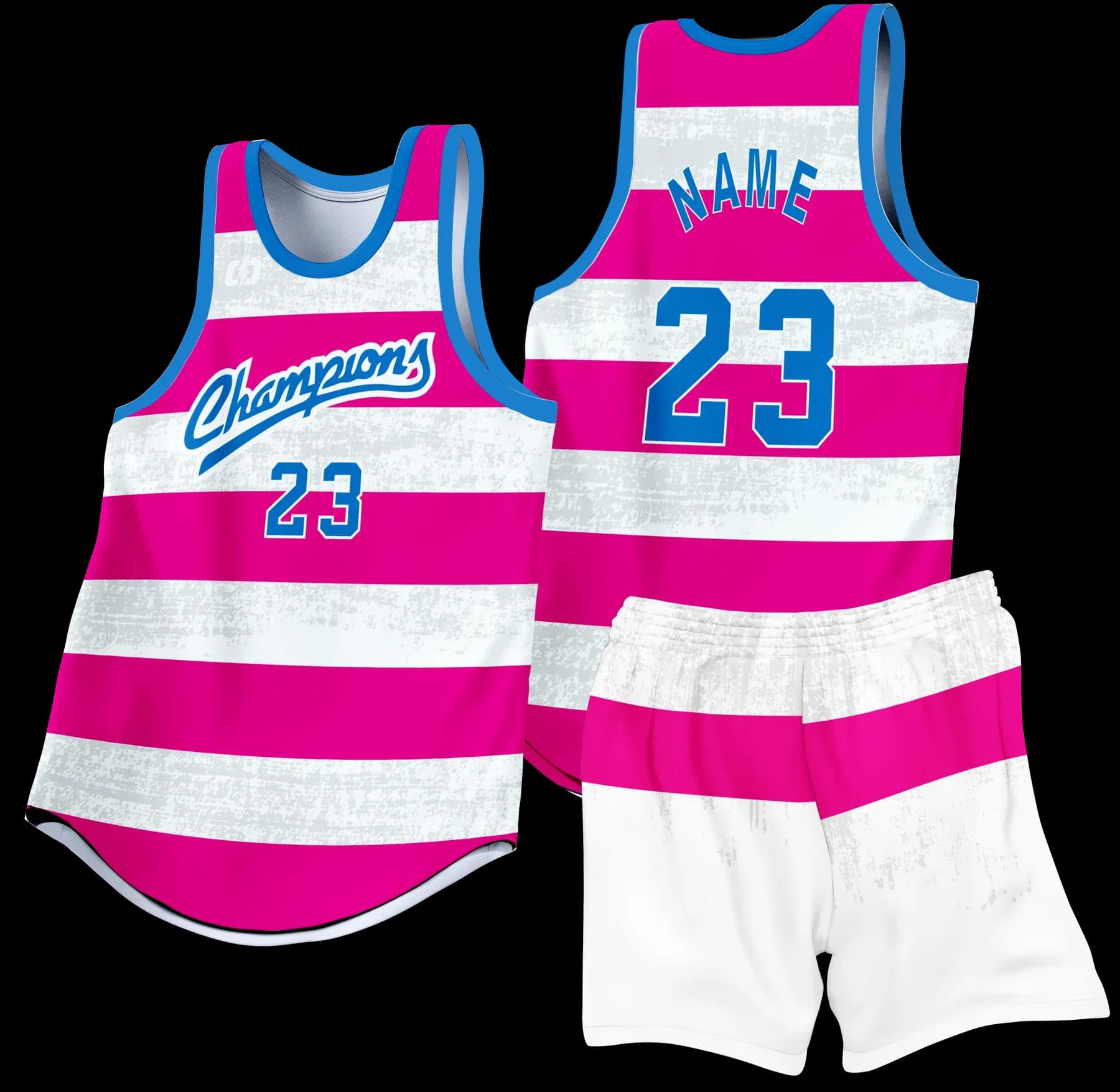 Custom basketball uniform design B75