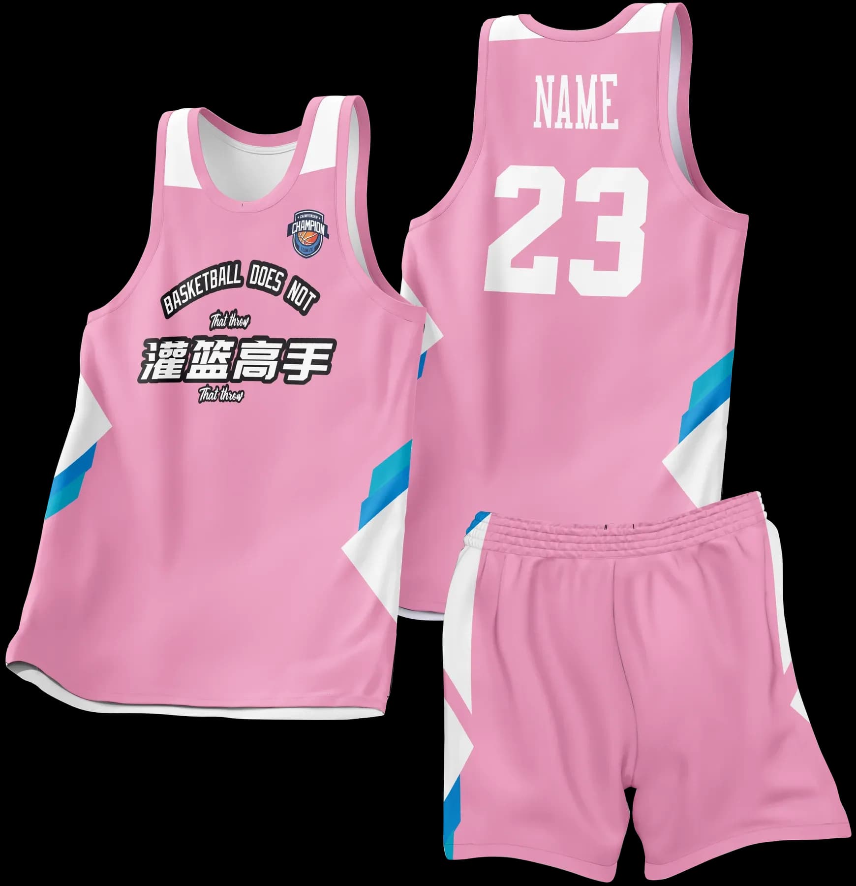 Custom basketball uniform design B26JW