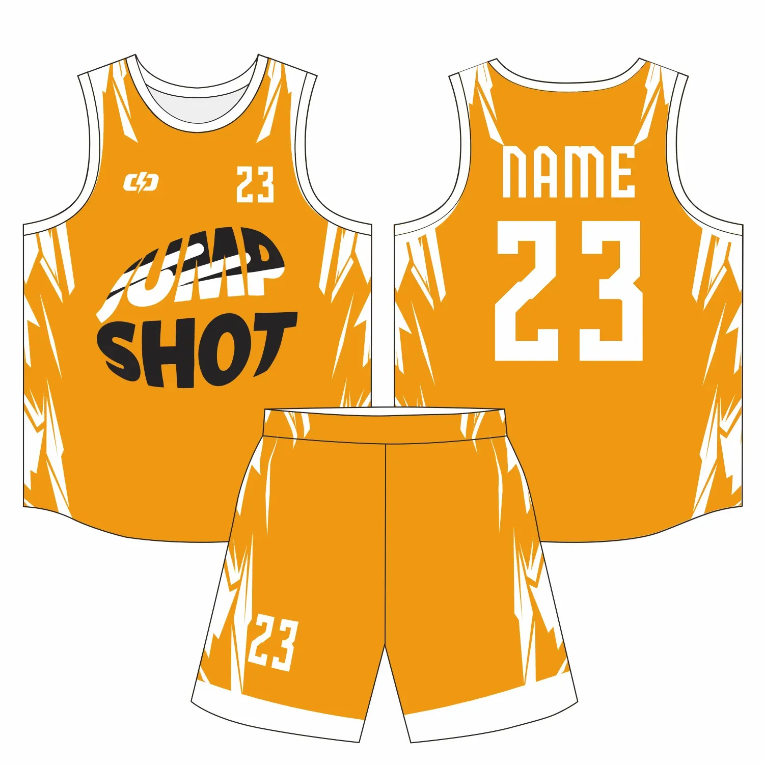 Custom basketball uniform design B83