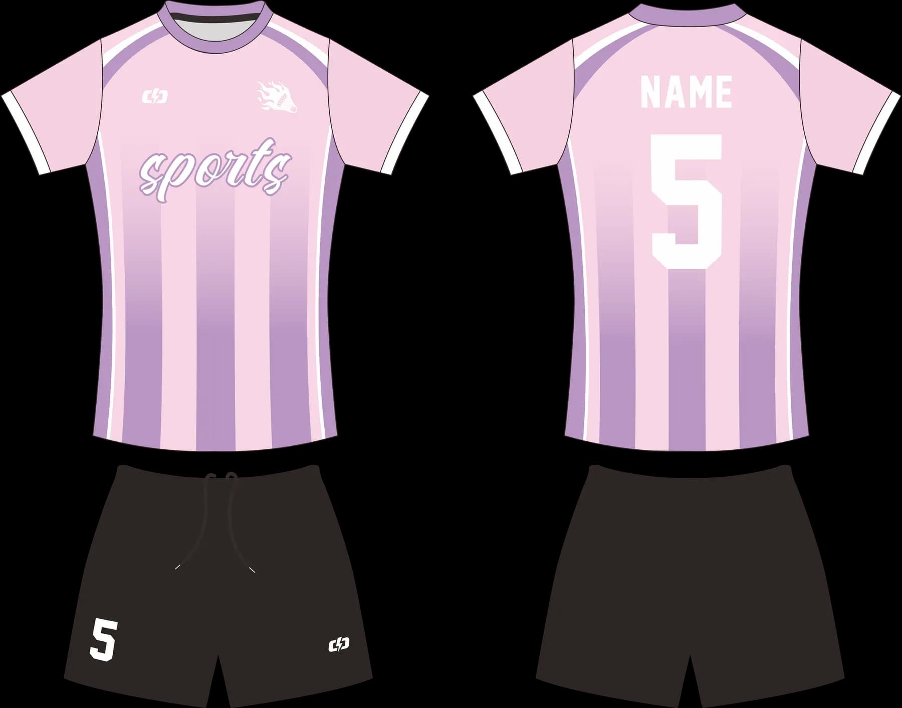 Custom volleyball uniform design UP59