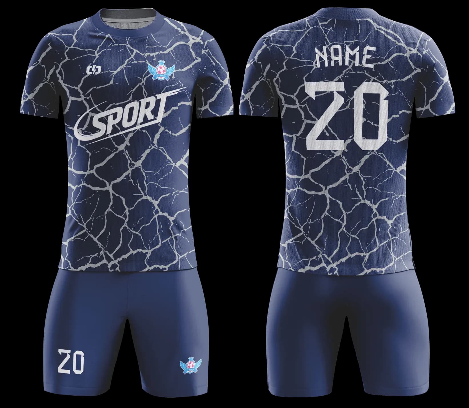 Custom soccer uniform design z89