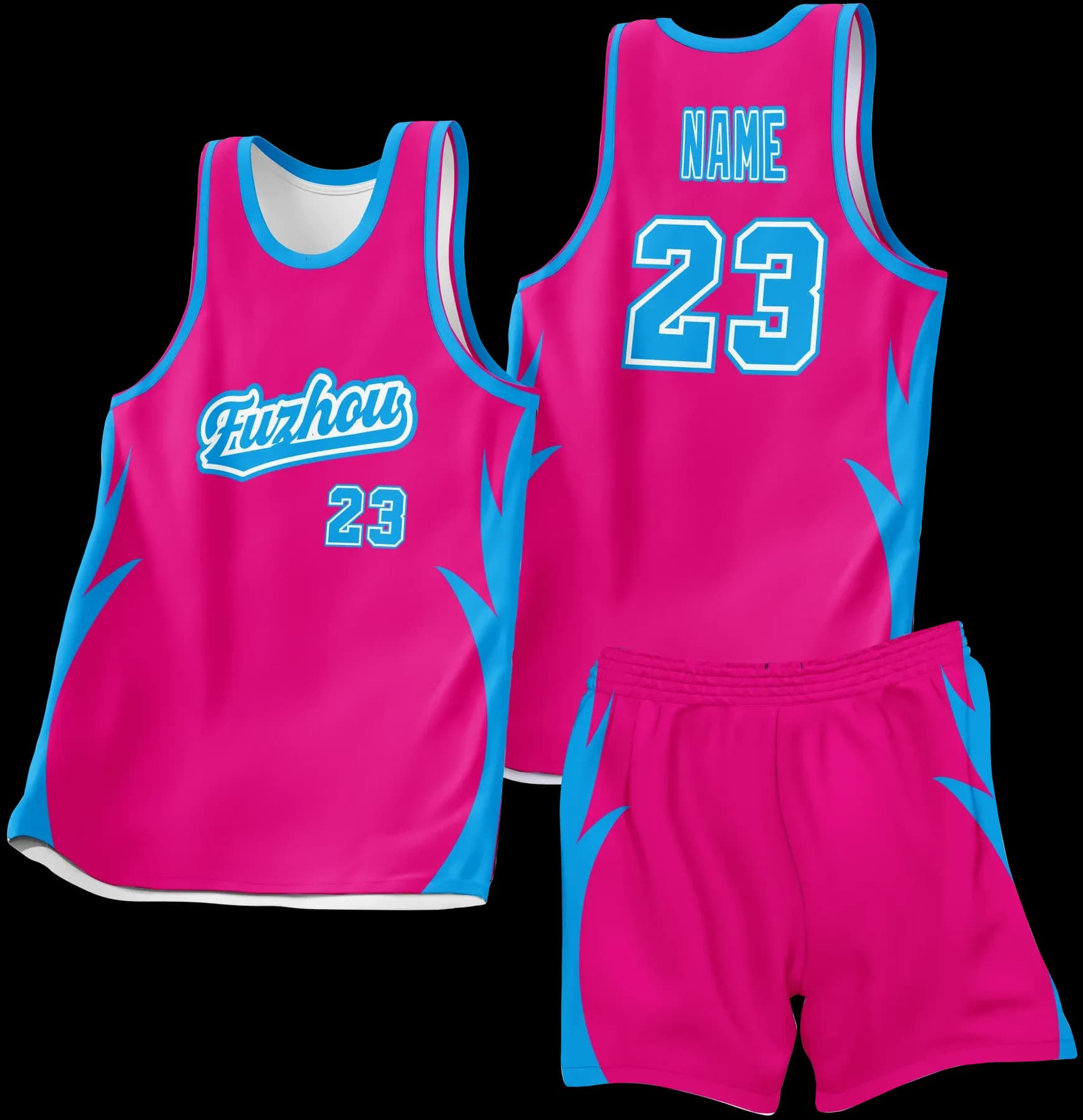 Custom basketball uniform design B15JW