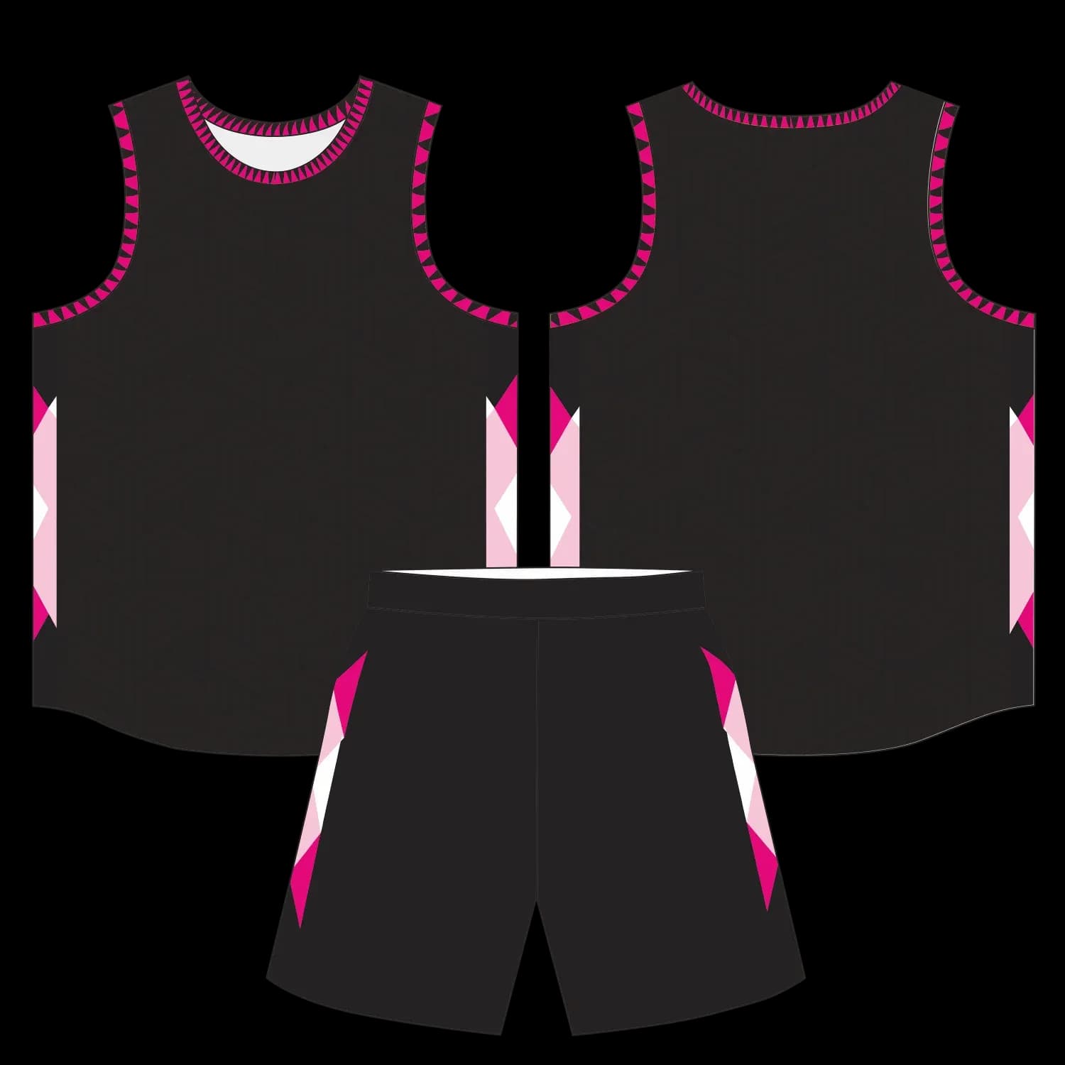 Custom basketball uniform design B31