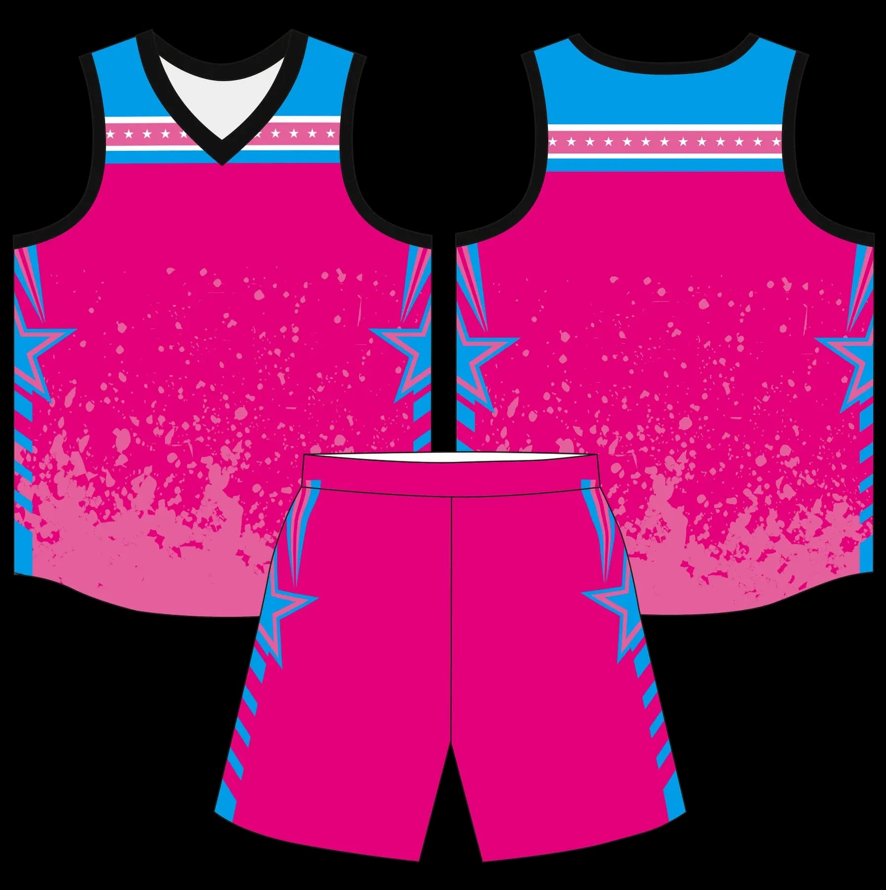 Custom basketball uniform design B86