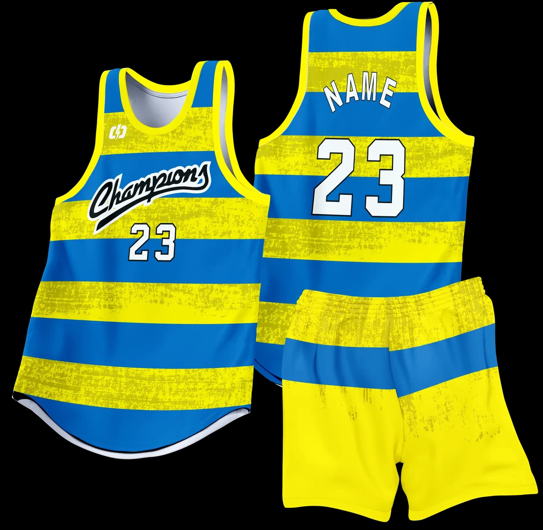 Custom basketball uniform design B75